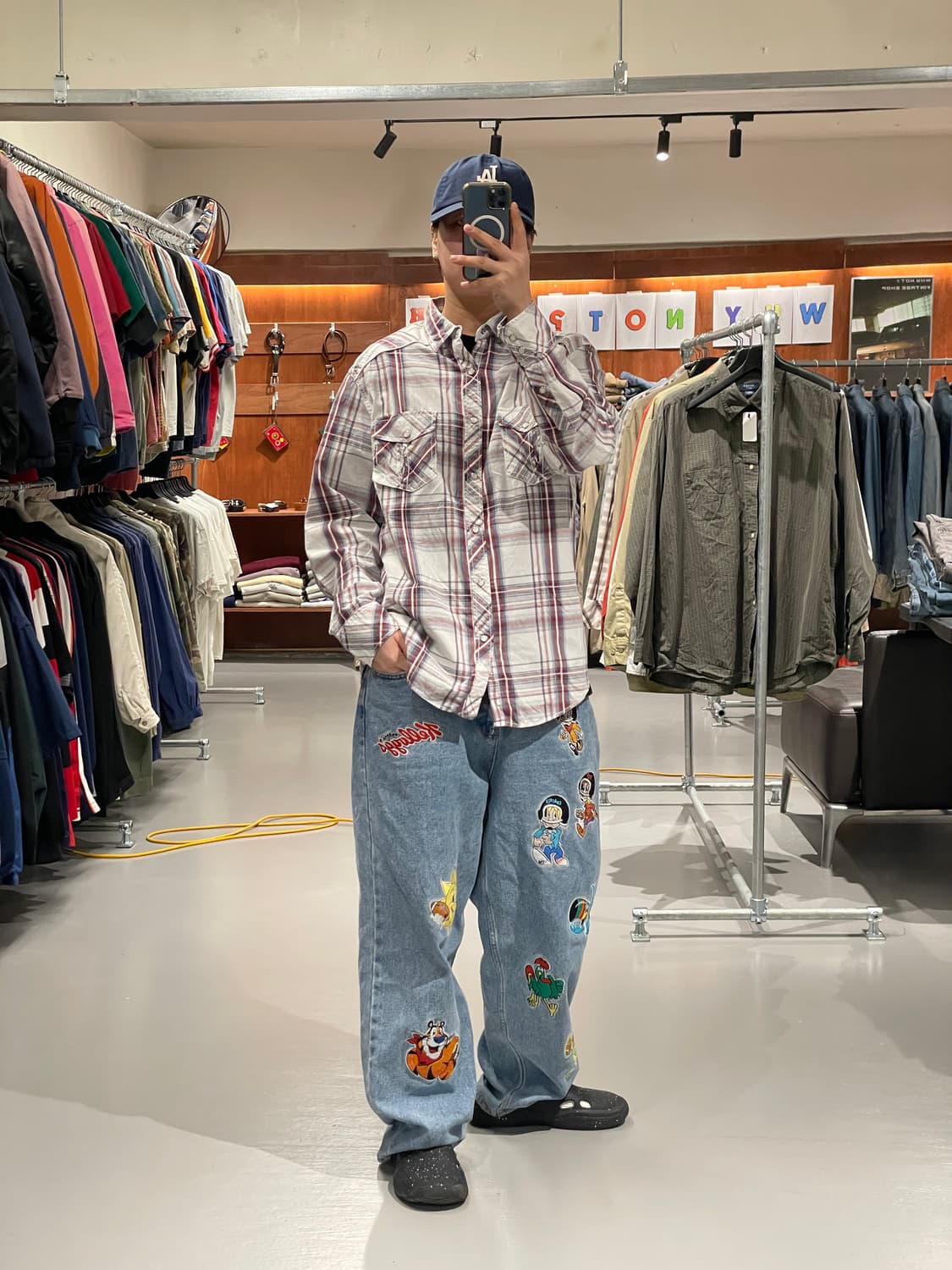 빈티지 웨스턴 셔츠   상품이미지5