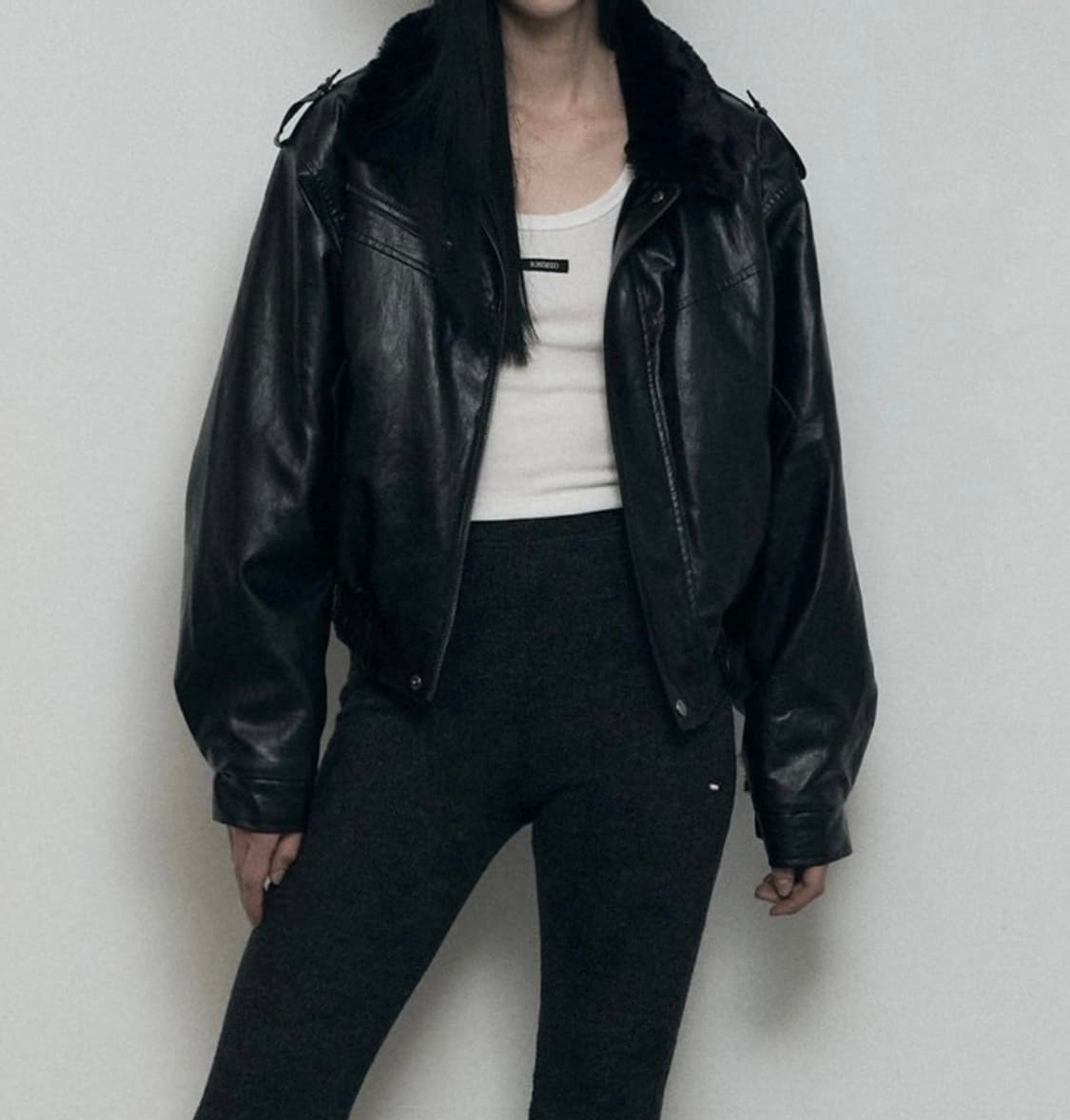 보헤미안서울 퍼 블루종 상품이미지6