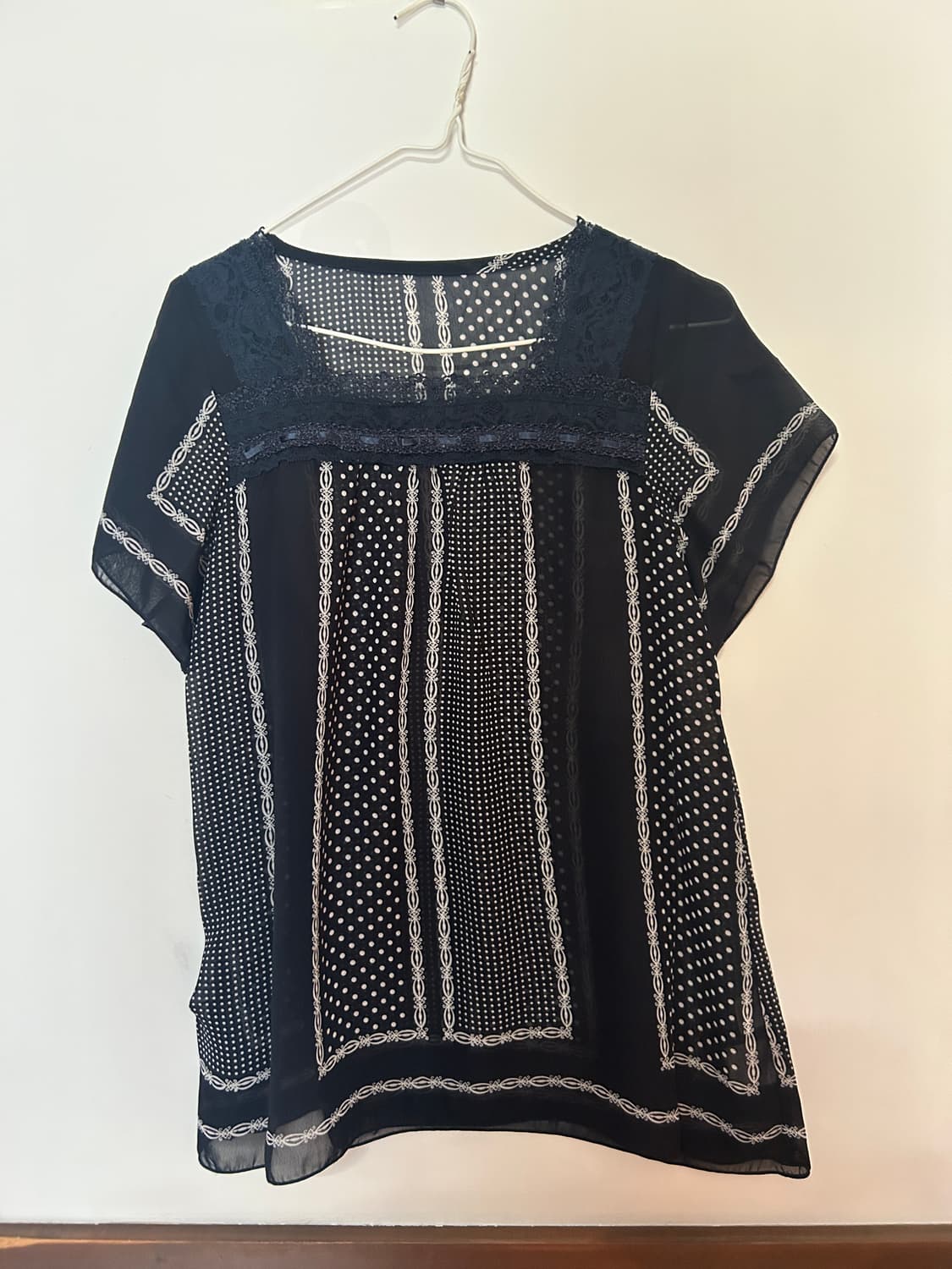 땡땡이 블라우스 상품이미지1