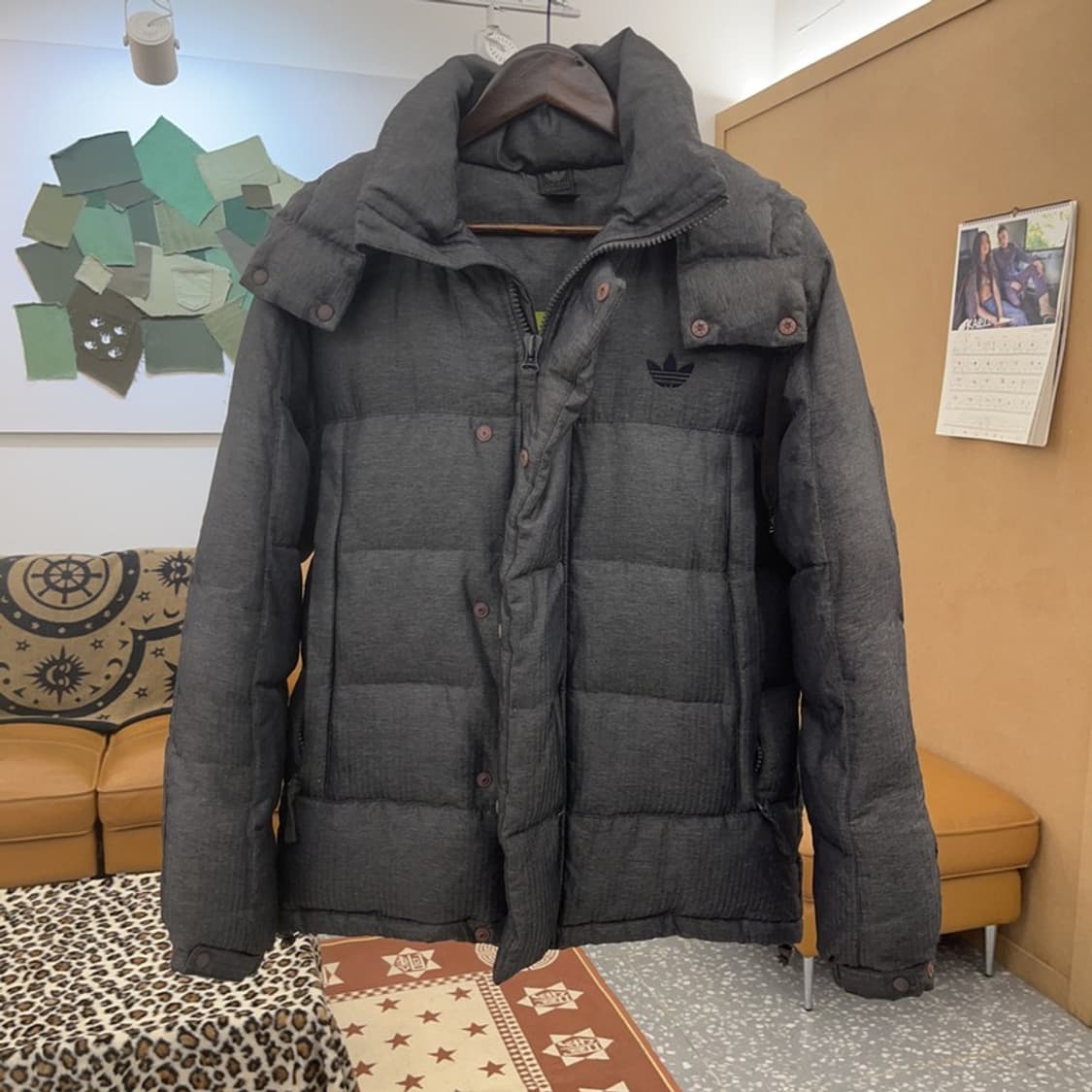 아디다스 올드스쿨 모던 캐주얼 덕다운 패딩 95 C08963 상품이미지3