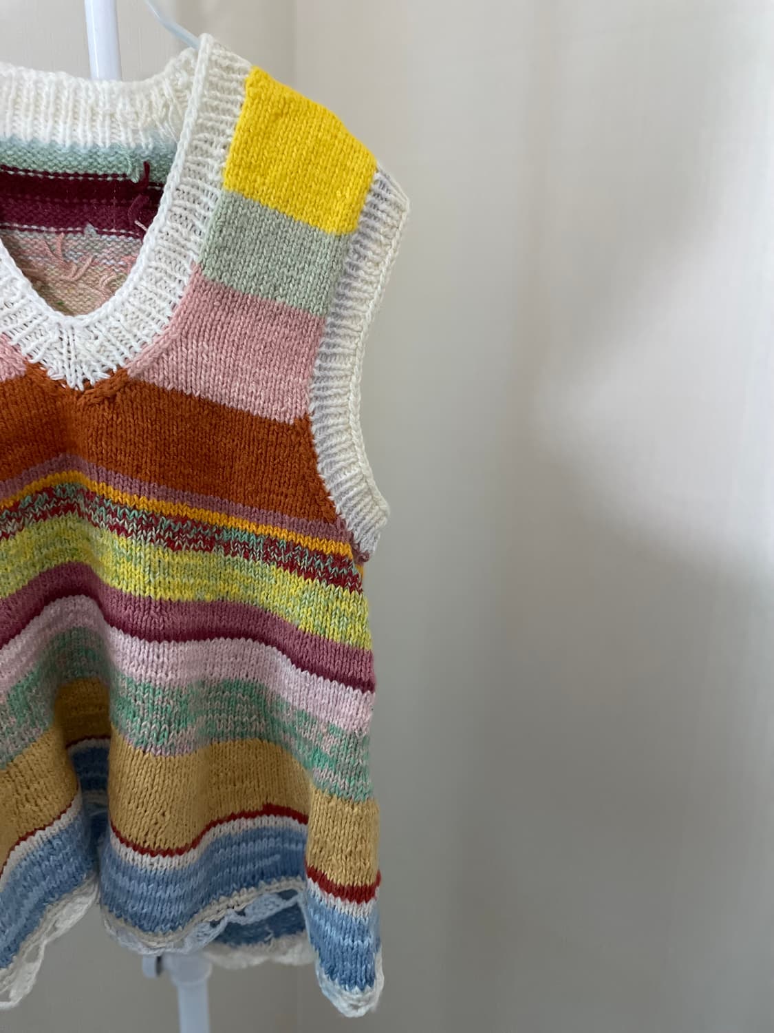 컬러풀니트조끼 상품이미지2