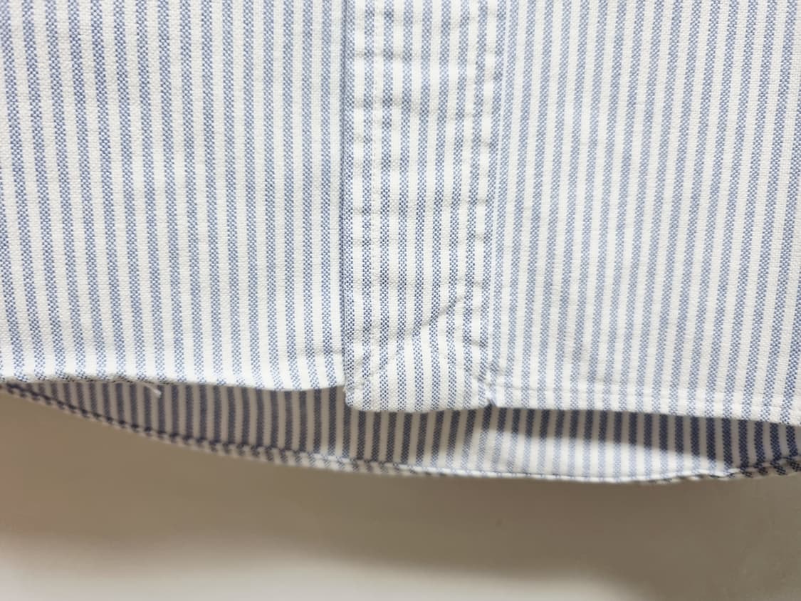 남성 폴로 클래식핏 옥스퍼드 옥스포드 스트라이프 긴팔 남방 셔츠 상품이미지4