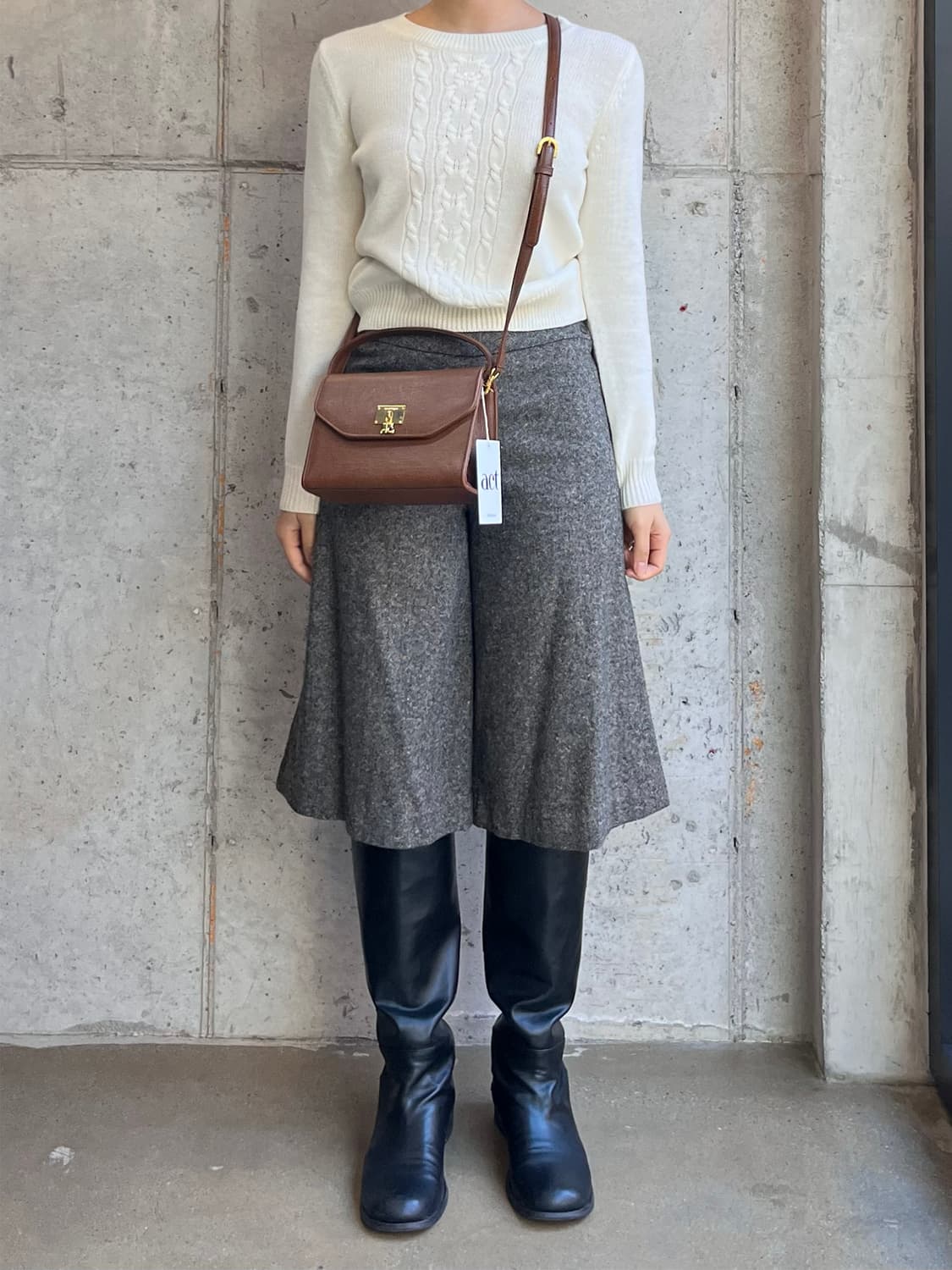 00s COURREGES 꾸레쥬 로고 롱슬리브 상품이미지4