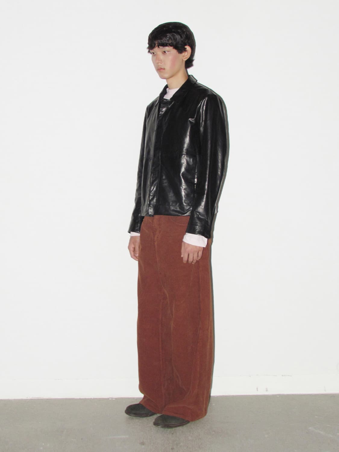 Ee 25fw레더자켓 상품이미지1