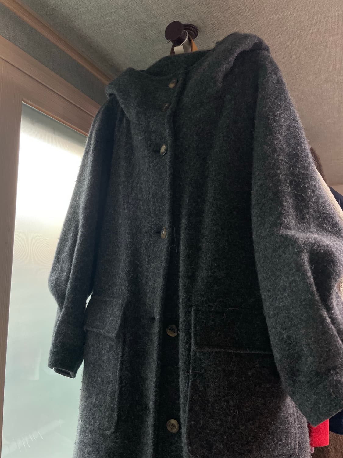 시엔느 sienne 발마칸후드코트 hooded balmacaan coat 상품이미지5