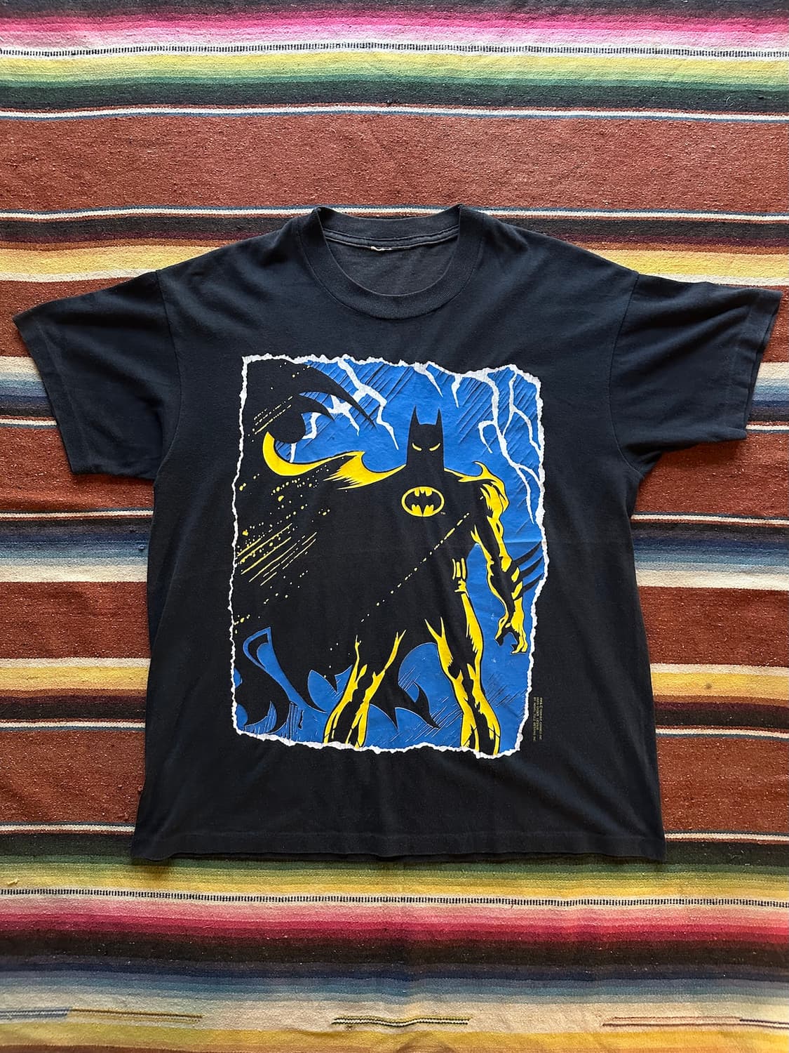 80s USA 빈티지 배트맨 무비 티셔츠 상품이미지2