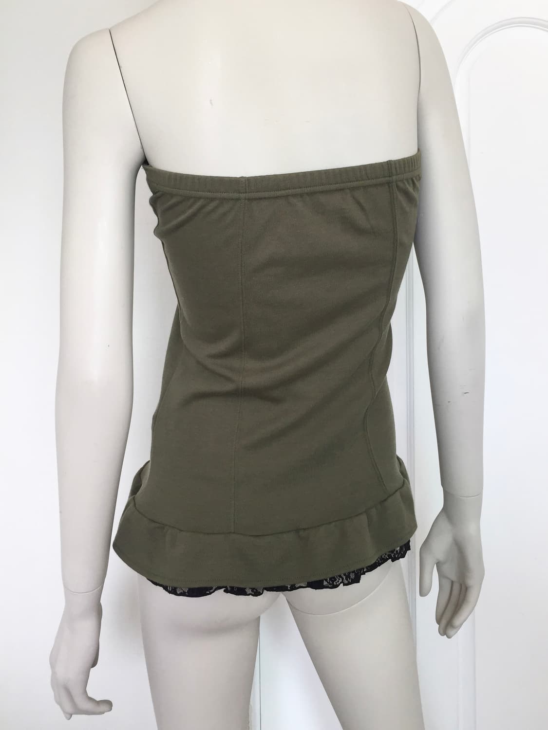 Napoleon lace trimmed Tube-Top 상품이미지7
