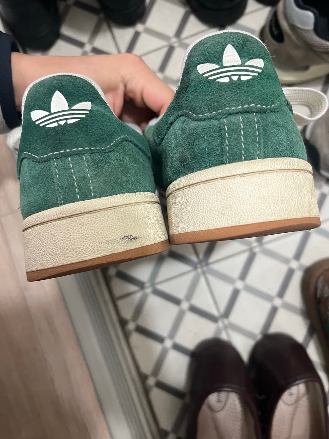 아디다스 캔퍼스00s 그린(265mm) 상품이미지2