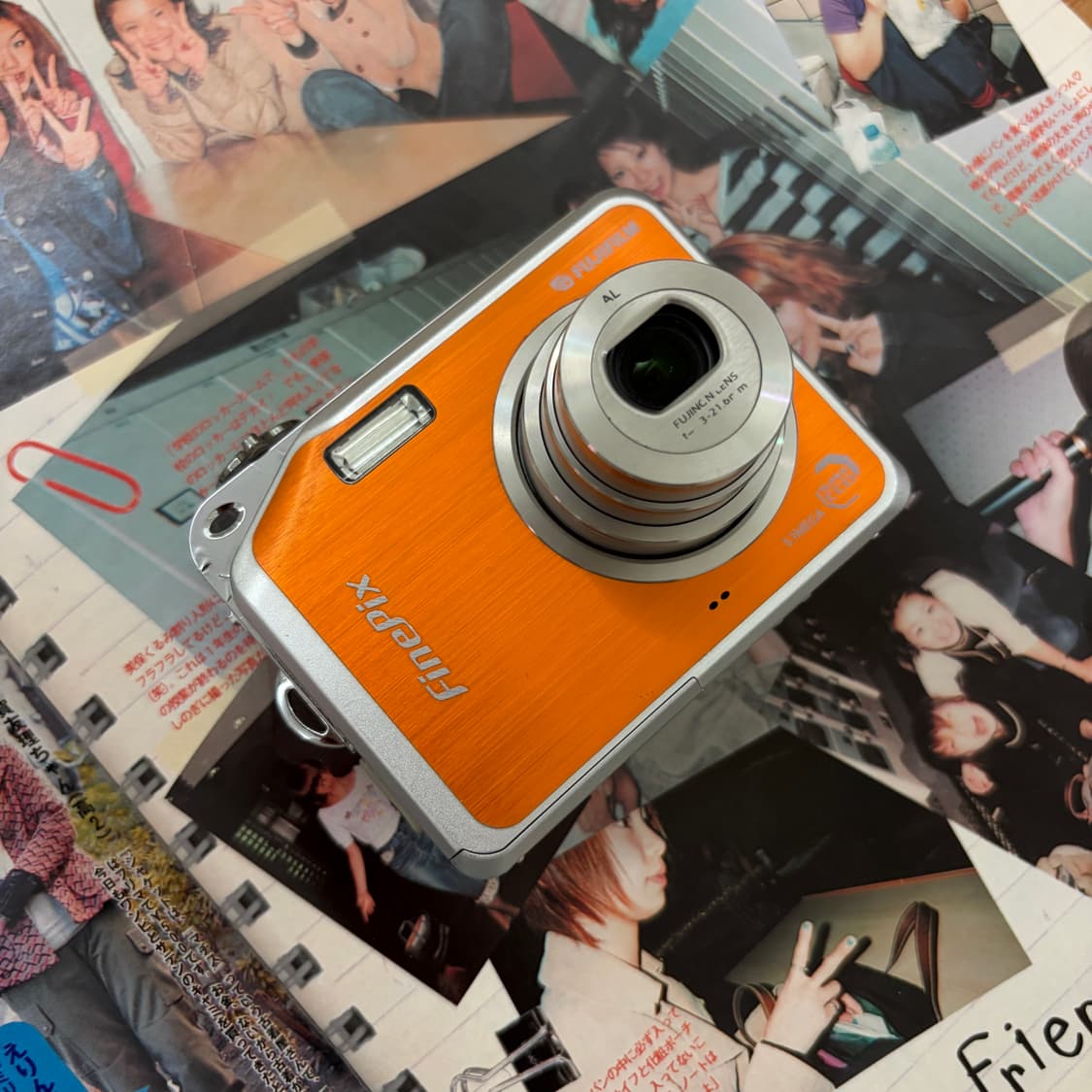 작례📸후지필름 파인픽스 v10 finepix 빈티지 디카  오렌지 상품이미지2