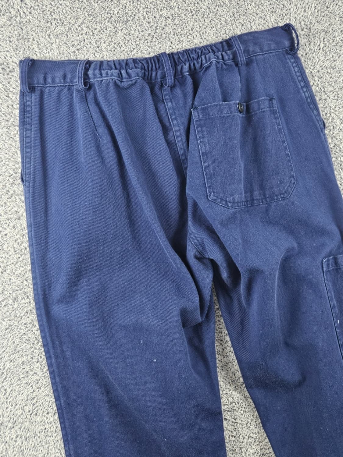 버튼플라이 하프밴딩 프렌치 워크 팬츠 (32"추정) / 9383 상품이미지9