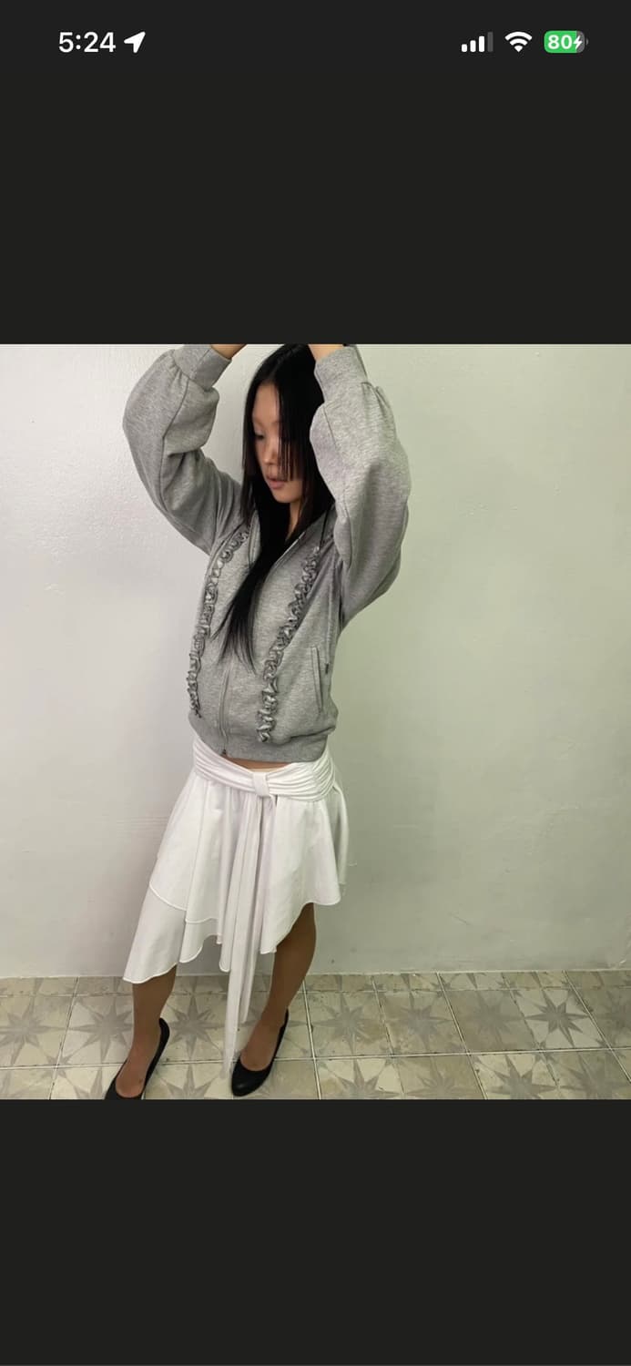 루즈슬립오버 후드집업 구해요 상품이미지2