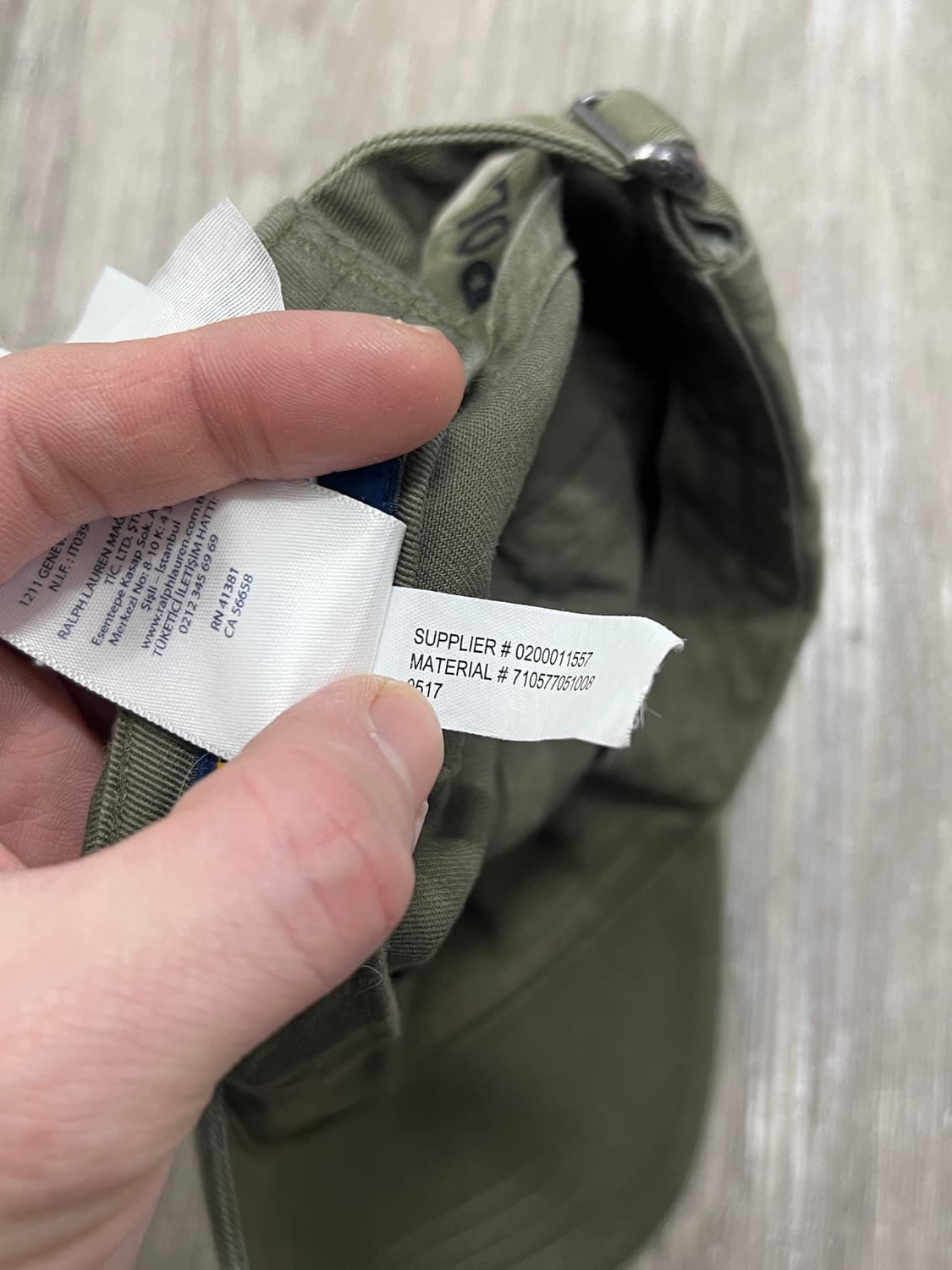 Polo Ralph Lauren 폴로 랄프로렌 포니 카키 볼캡 상품이미지7