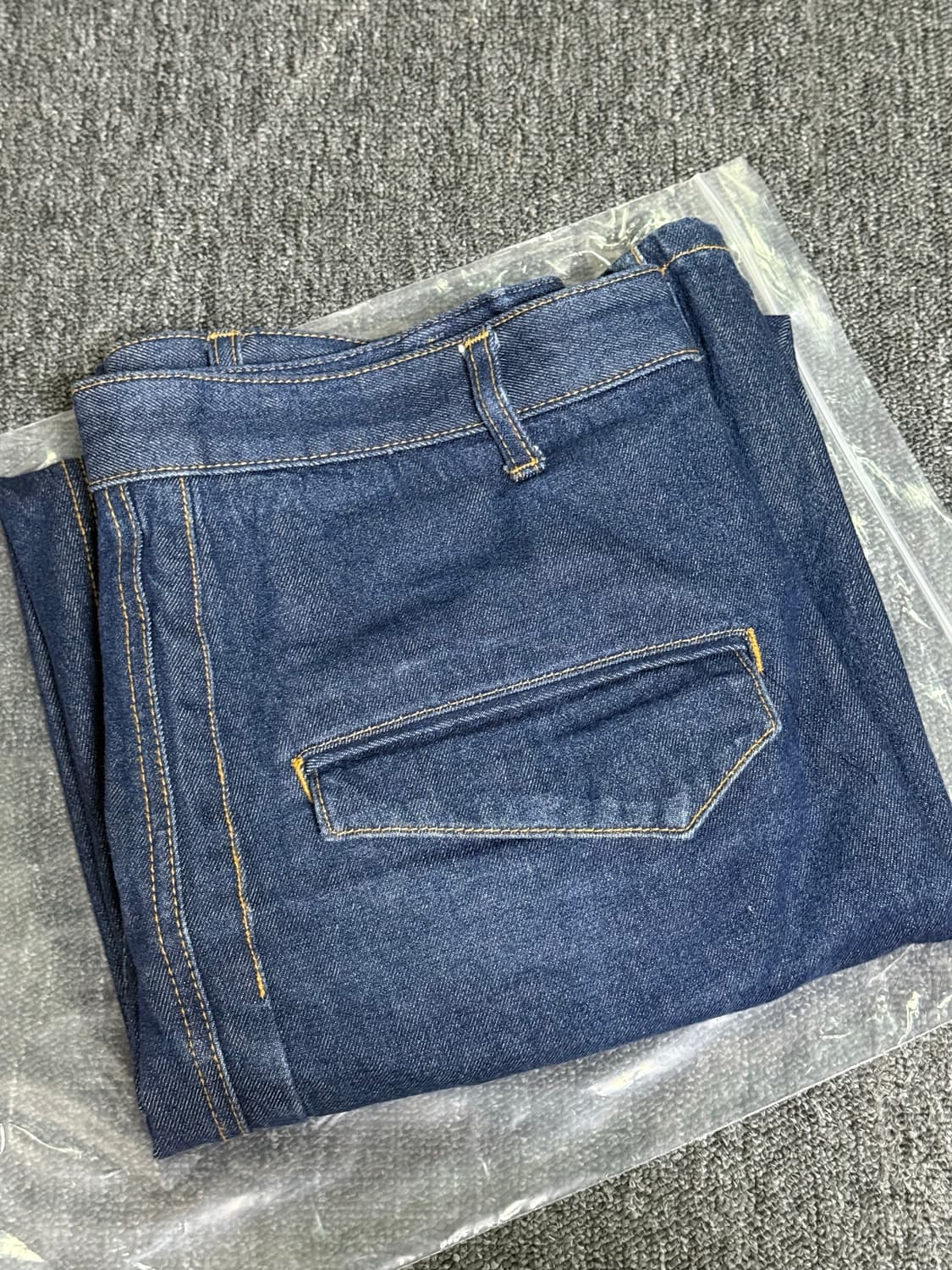 Aieul 커브드 진 인디고 50 사이즈 상품이미지1