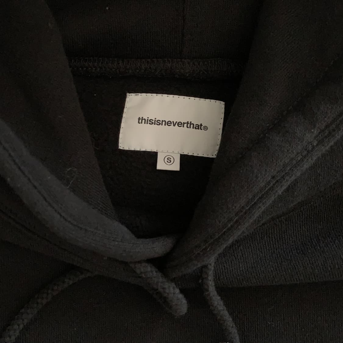 디스이즈네버댓 thisisneverthat 자수 로고 기모 후드티 상품이미지6