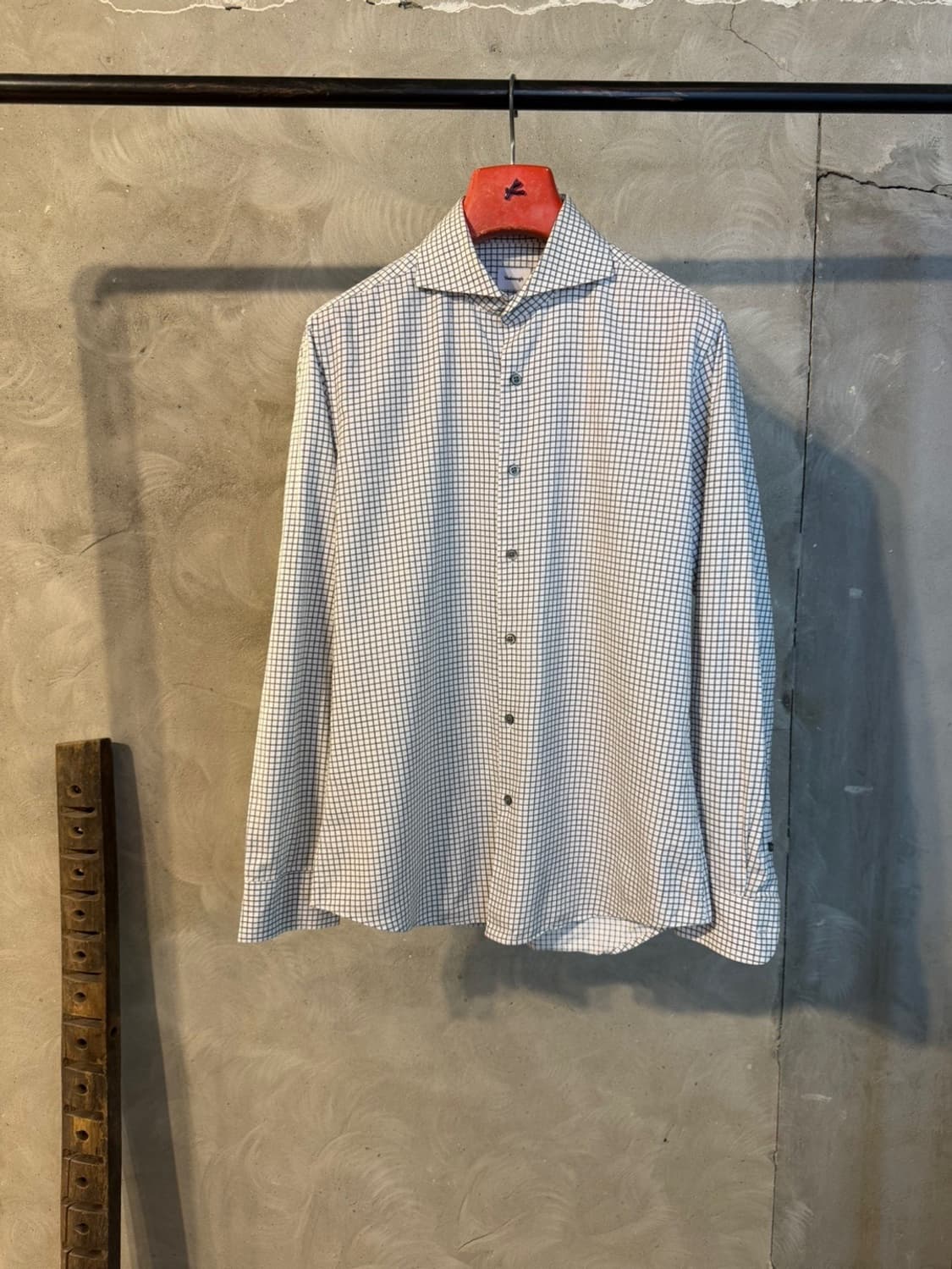 밴브루 체크 셔츠 100 상품이미지1