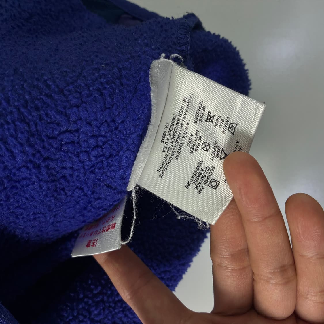 Patagonia 파타고니아90‘s USA 레트로 신칠라 블루 플리스 자 상품이미지5