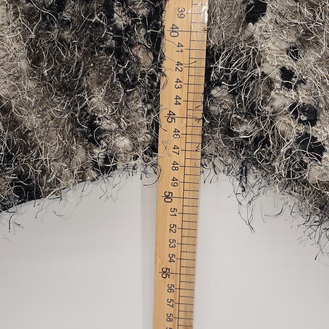 보카시 부클 니트 크롭 가디건 상품이미지4