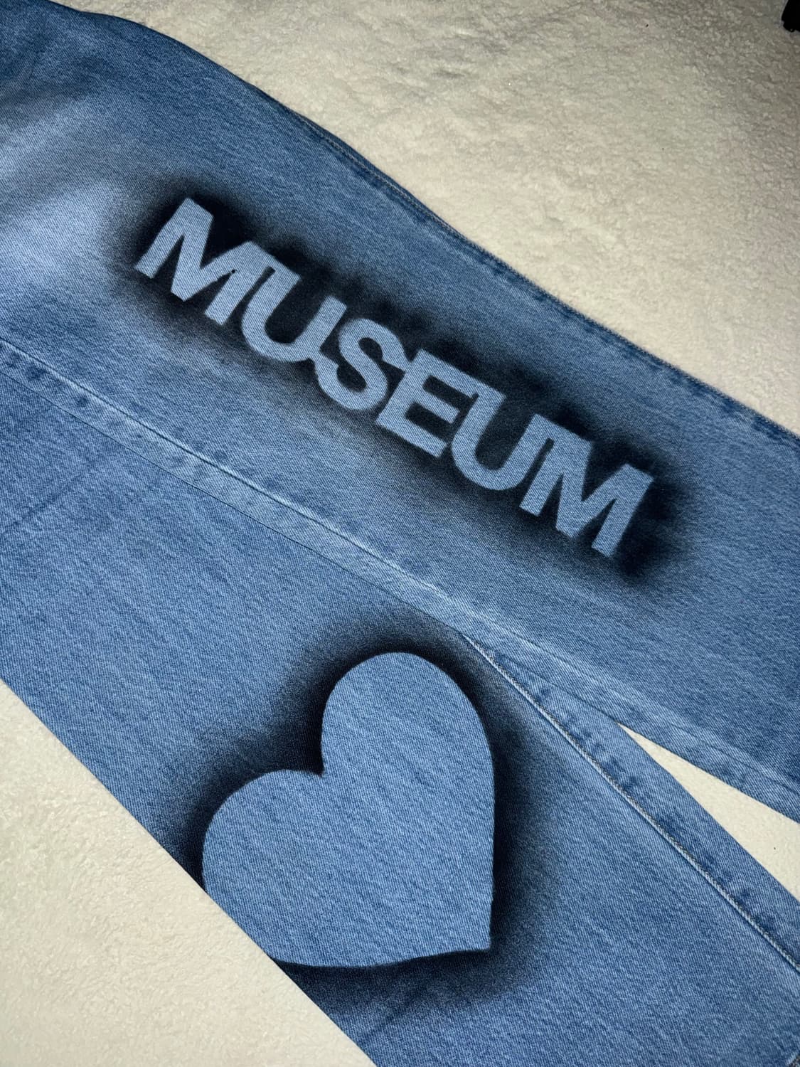 더뮤지엄비지터 프린팅 데님 상품이미지2