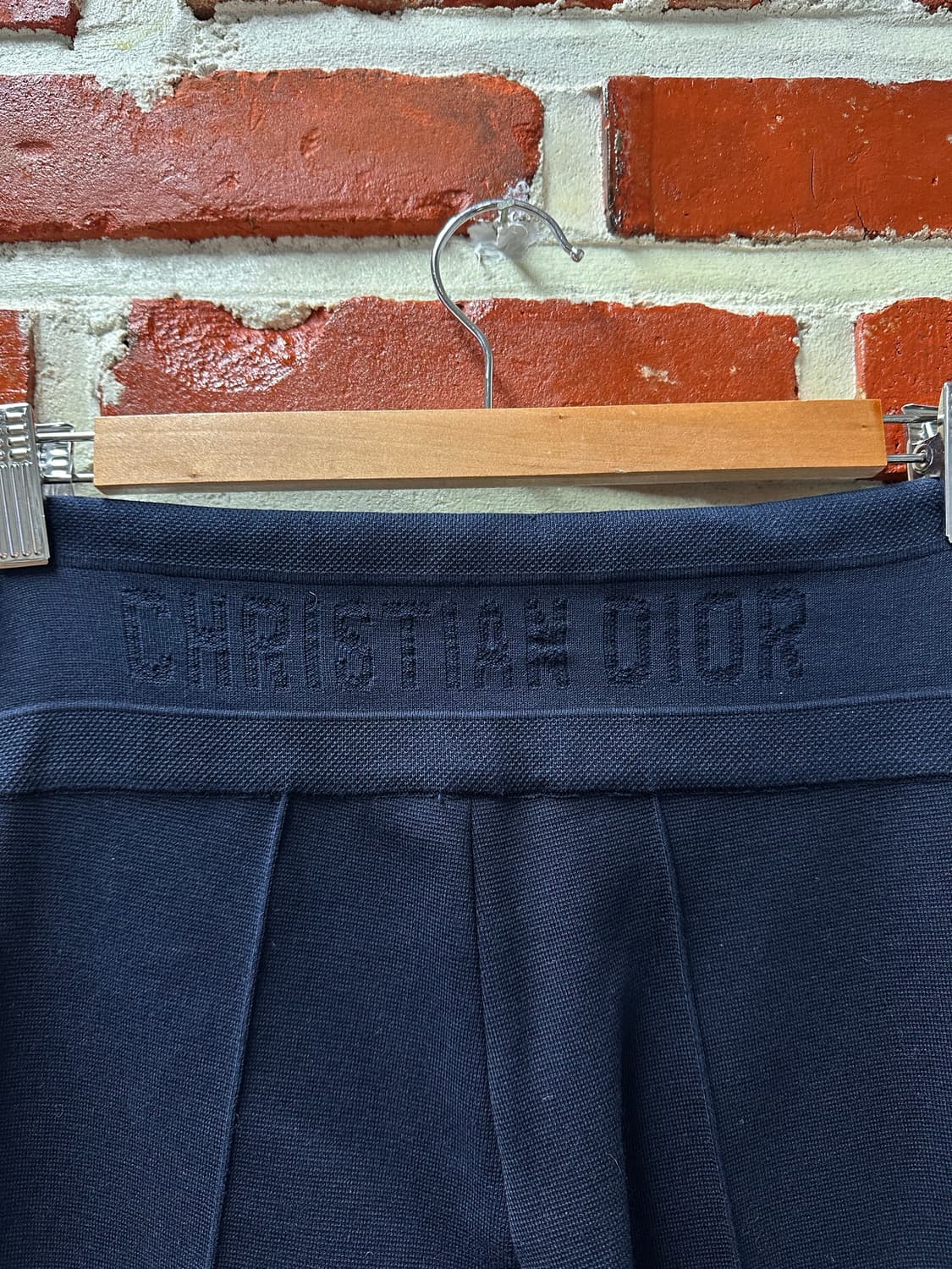 (36)디올 21SS 하이웨스트 부츠컷 팬츠 네이비 상품이미지5