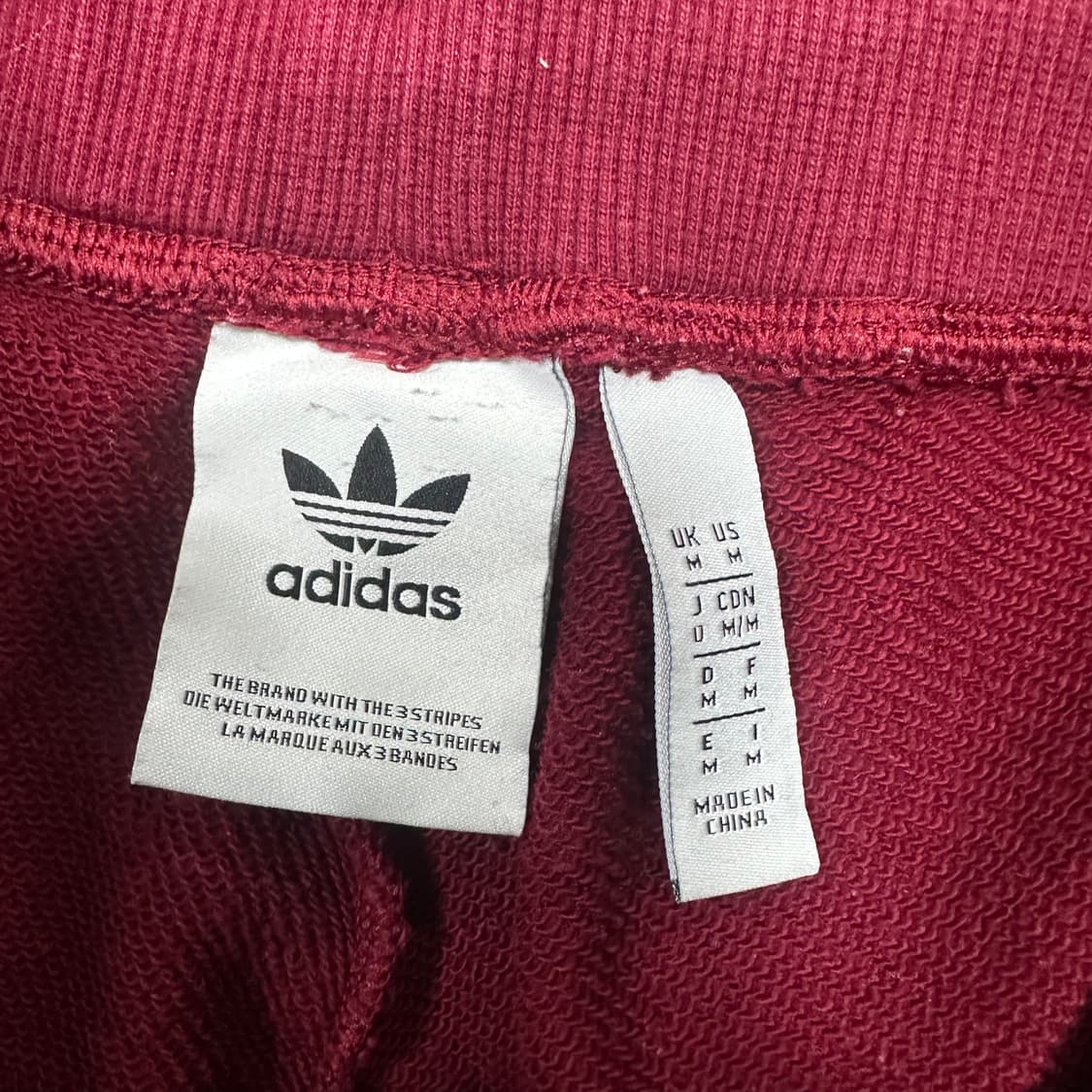 ✨ (바배) 아디다스 버건디 스웻 트레이닝 세트  상품이미지8