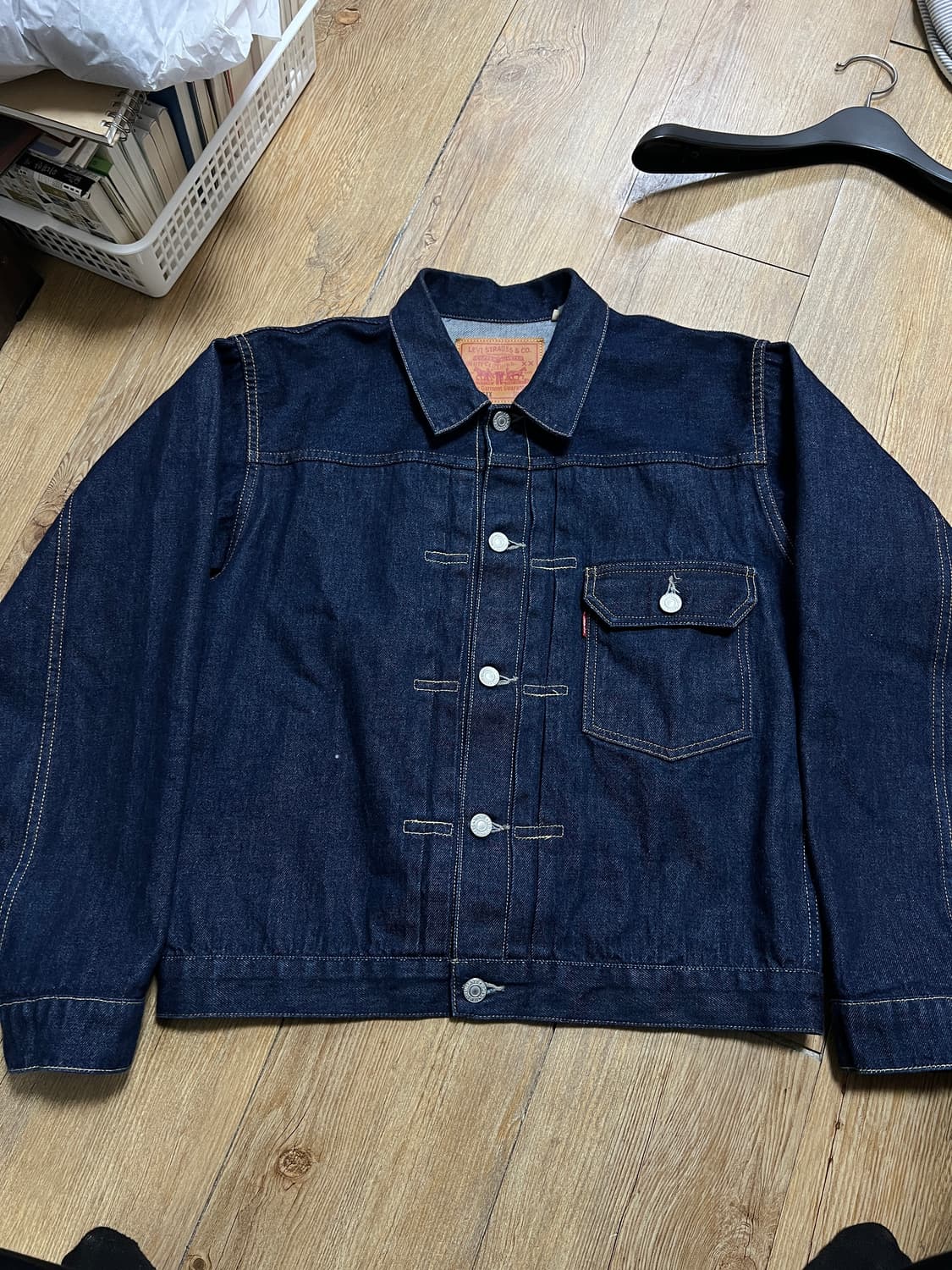 택포28) LVC 70506xx 1936 리지드 1세대 데님자켓 40 상품이미지4