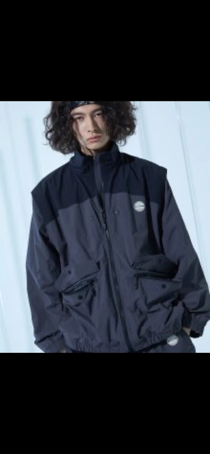 베이오프 트랙 자켓 바람막이 윈드브레이커 L 상품이미지3