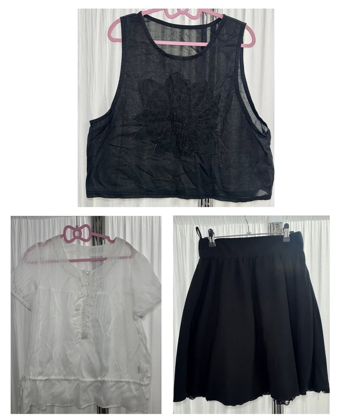 미니멀 도쿄 오죠상 빈티지 코디세트 3pcs 상품이미지9
