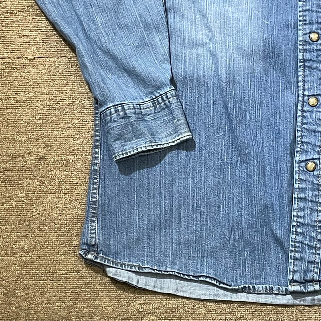 (L) Wrangler 랭글러 코튼 데님 셔츠 상품이미지5