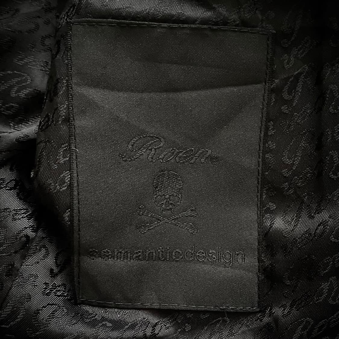 Roen x semantic design skull Blazer  상품이미지3