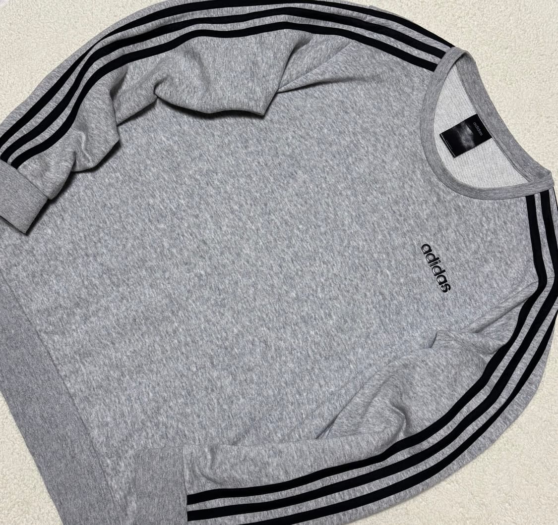 아디다스 회검 맨투맨 상품이미지3