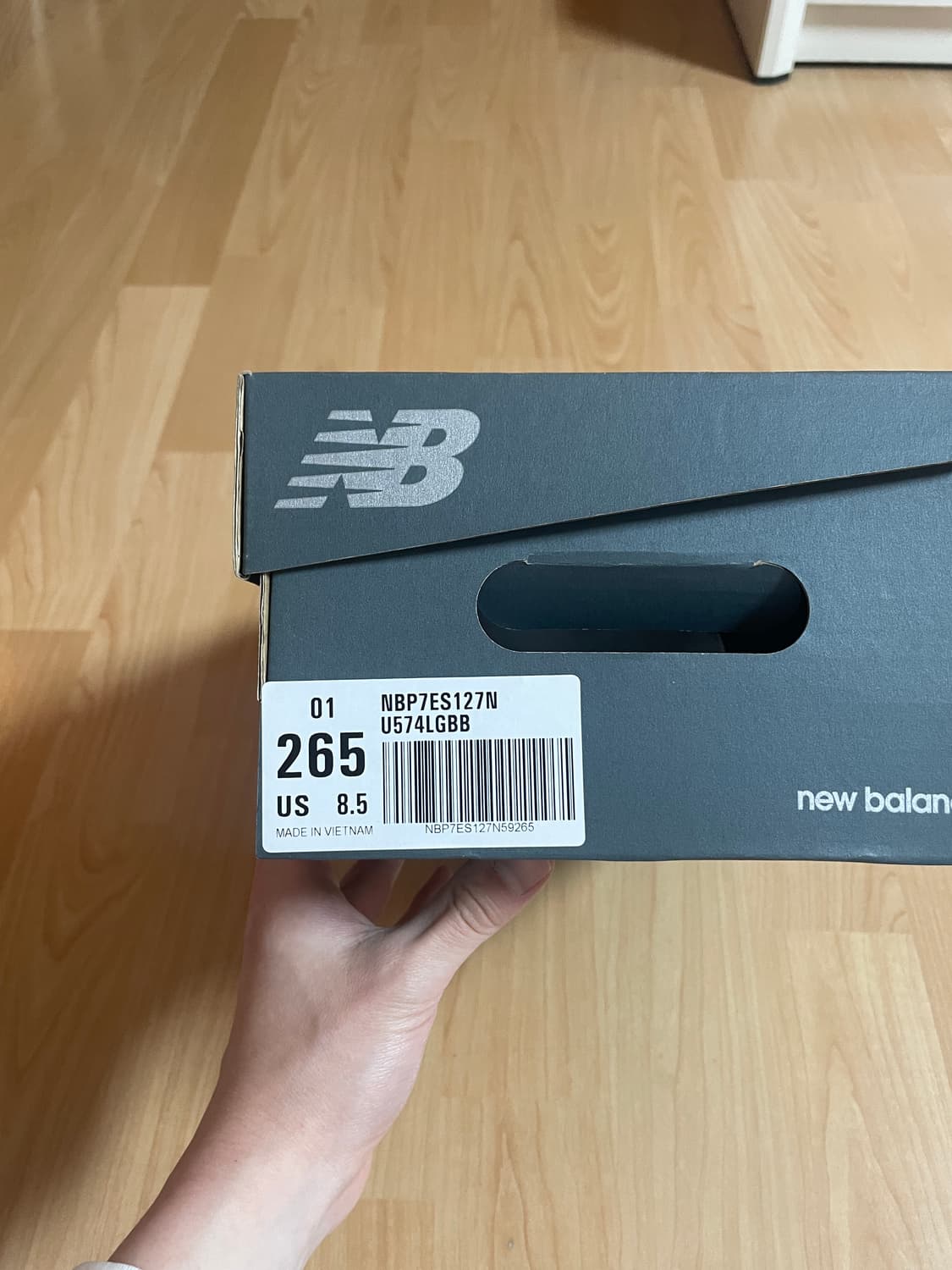 [급매] 뉴발란스 574 레거시 네이비 (265) 상품이미지3