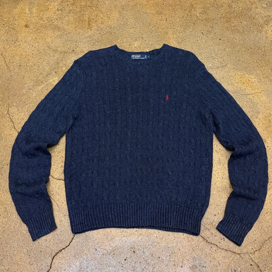 새상품 90s USA 빈티지 폴로랄프로렌 100% 실크 울 니트  상품이미지1