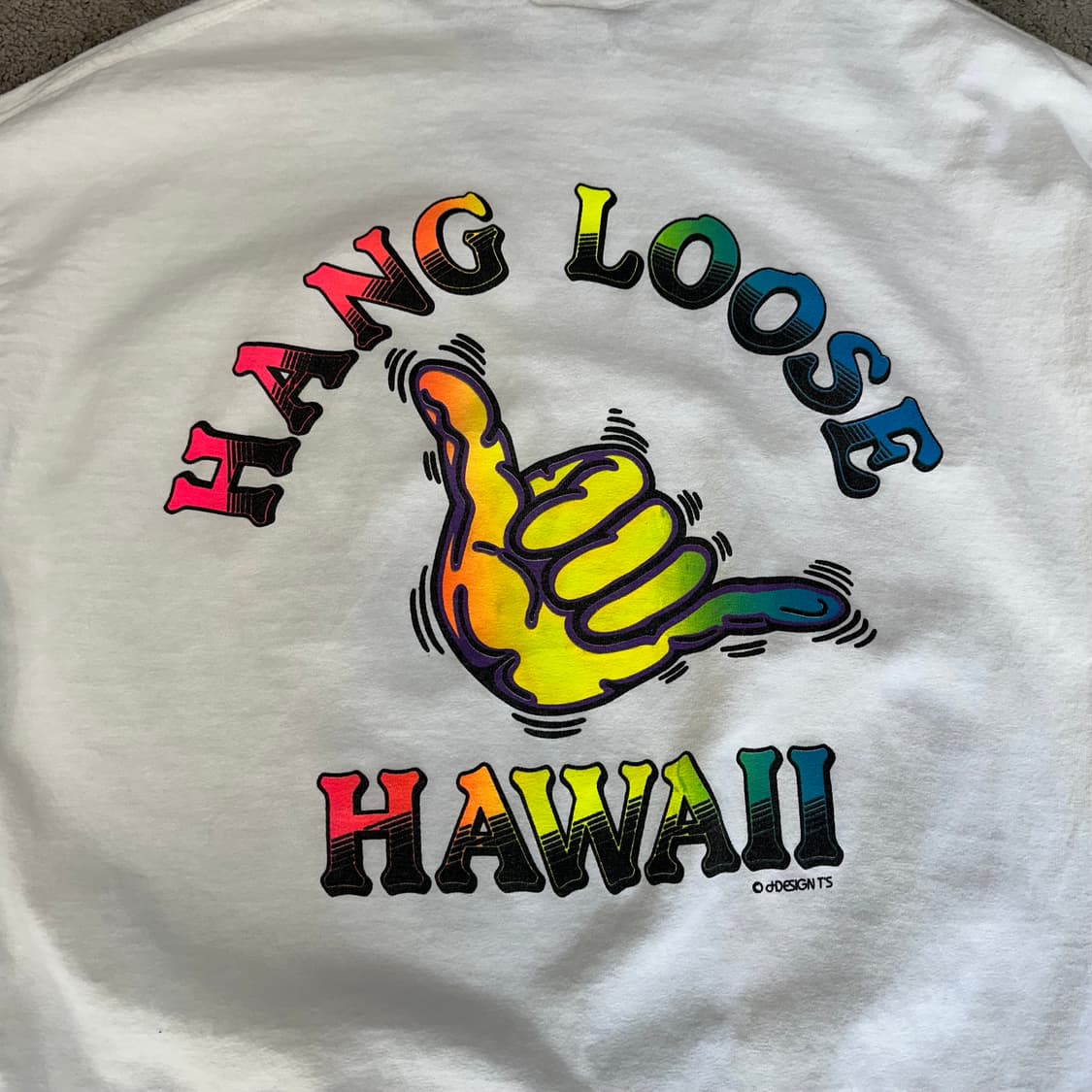 USA Sof Tee 90s 하와이 행루즈 그래픽 티셔츠L 상품이미지2