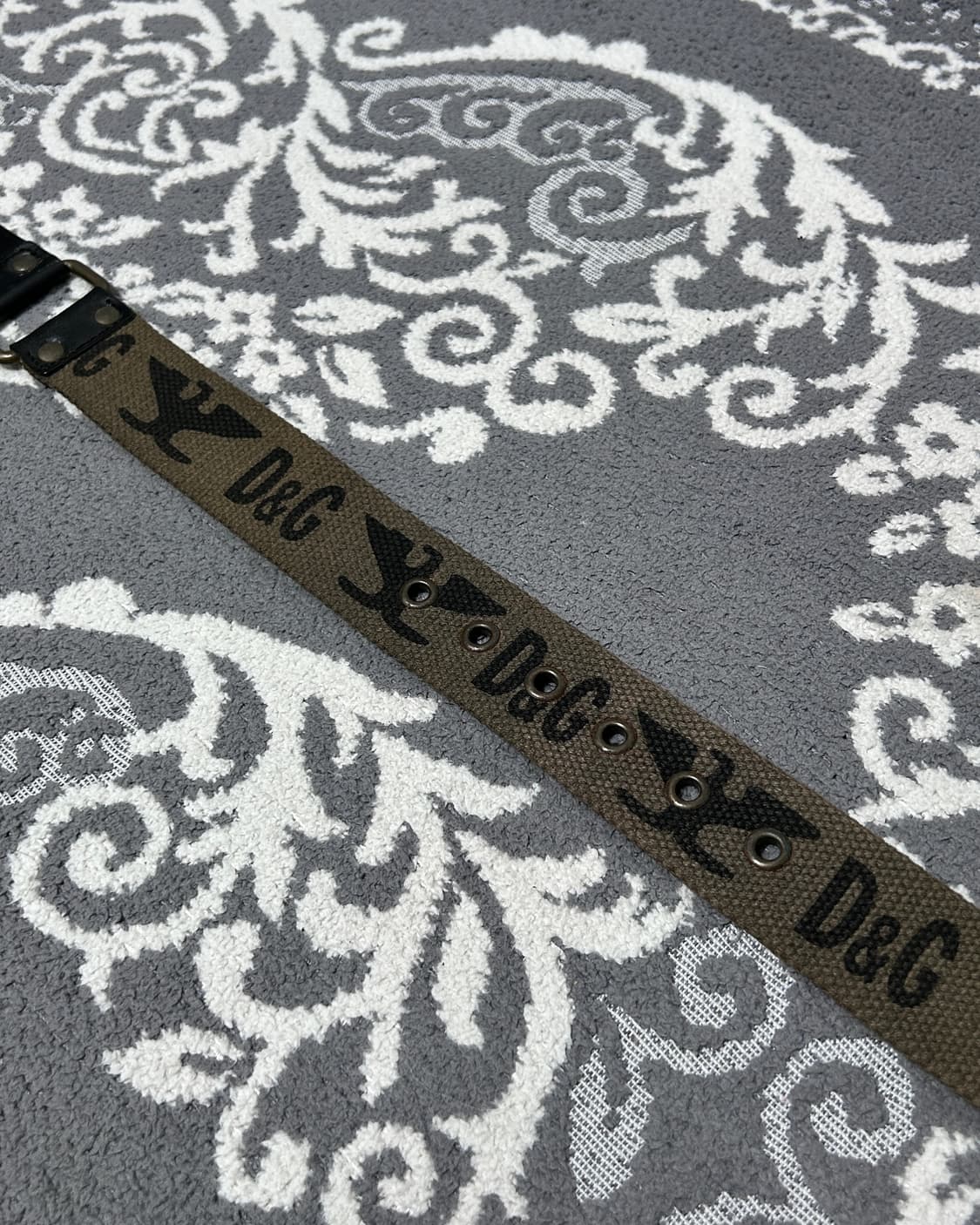 00‘s 돌체앤가바나 밀리터리 하이브리드 벨트 상품이미지4