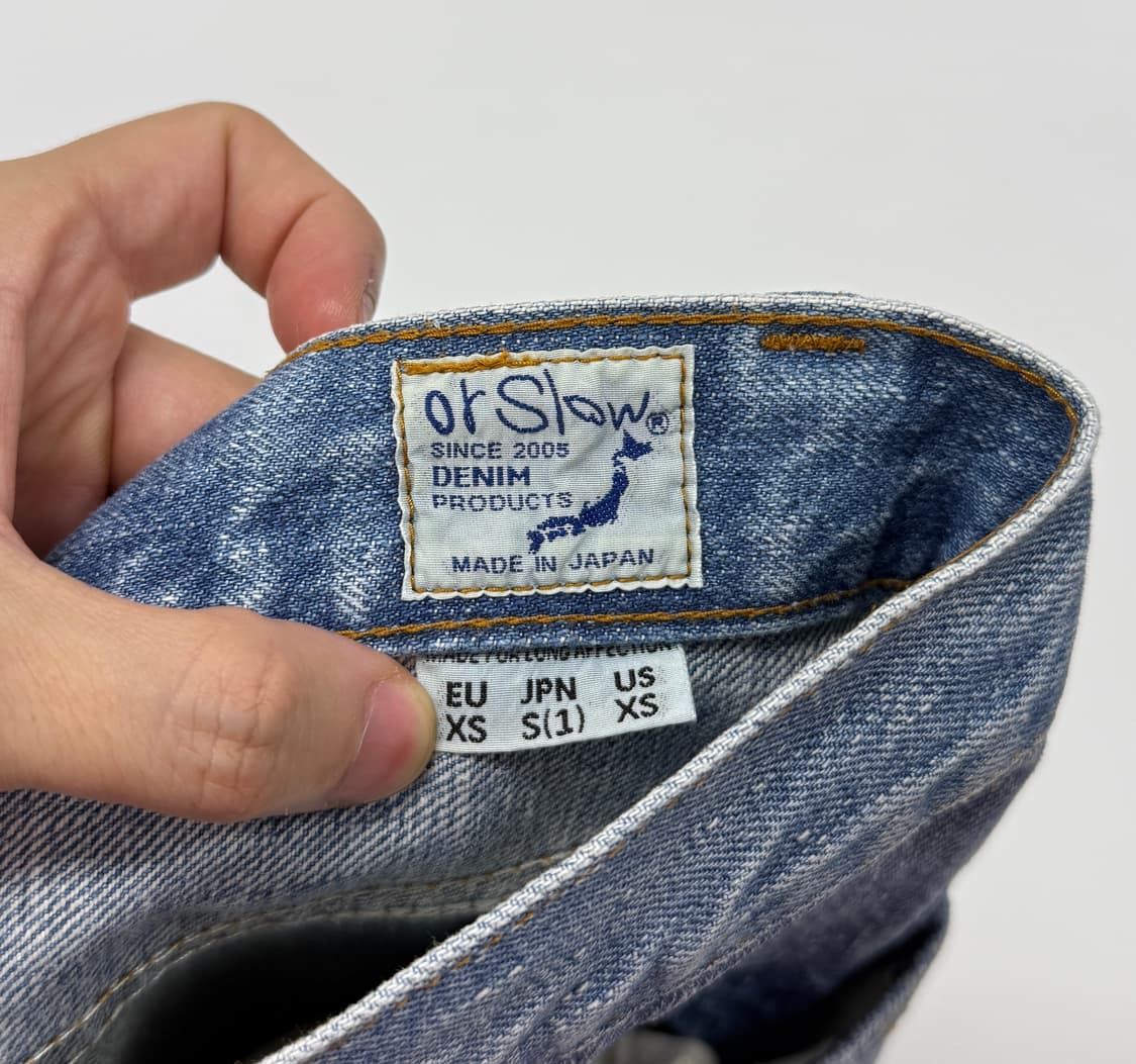 orSlow flare denim 상품이미지9