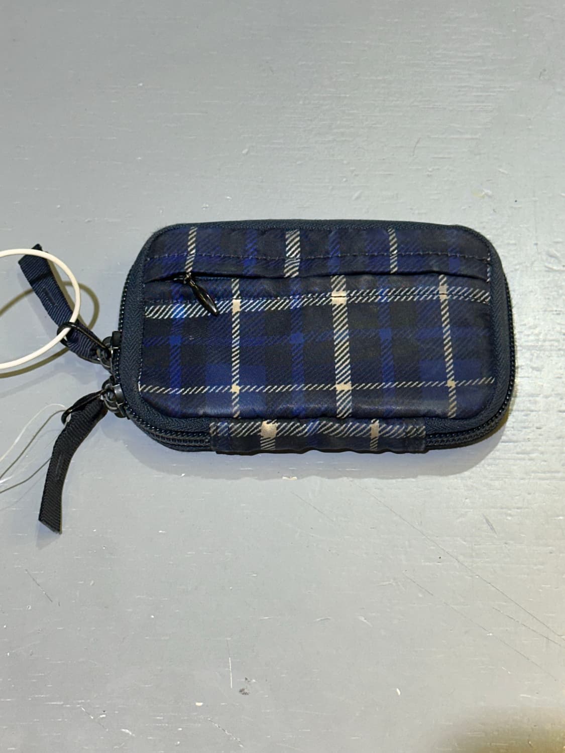 PORTER 요시다포터 블루체크 키지갑 상품이미지5