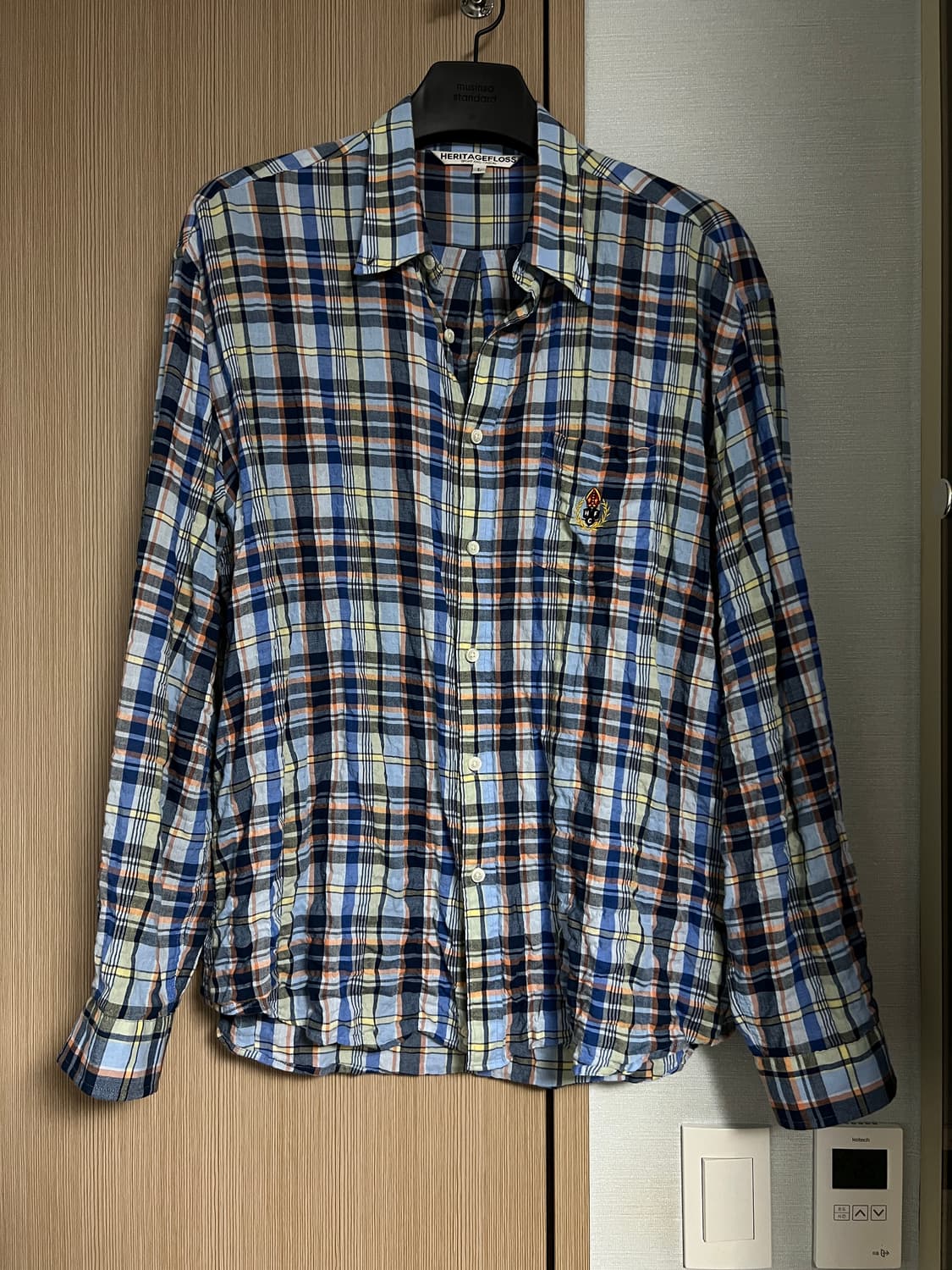 [L]헤리티지플로스 마드라스 체크 셔츠 상품이미지2