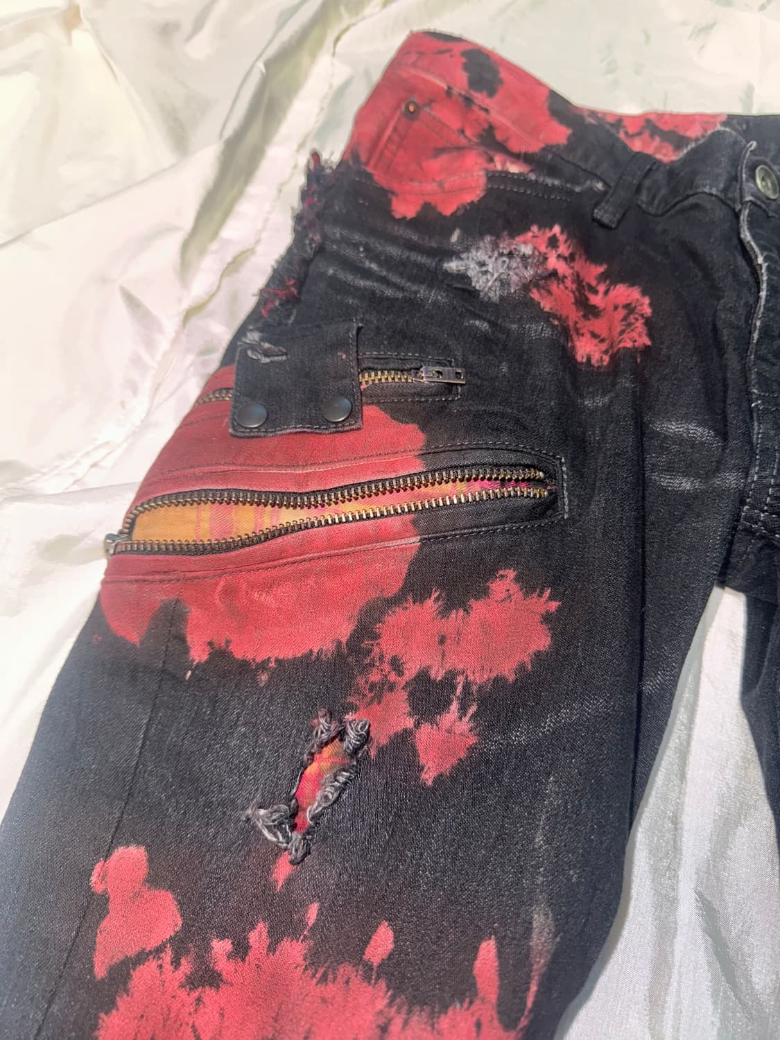 LGB Crash Processed Paint Denim 상품이미지2