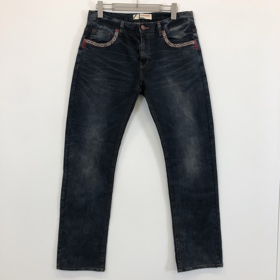 에비수 워크데님 시그니처 청바지 32 인치  상품이미지1
