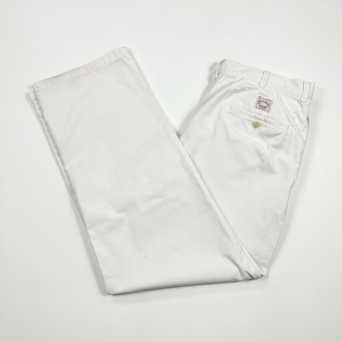 폴로 랄프로렌 클래식 화이트 치노팬츠 (33인치) 상품이미지2