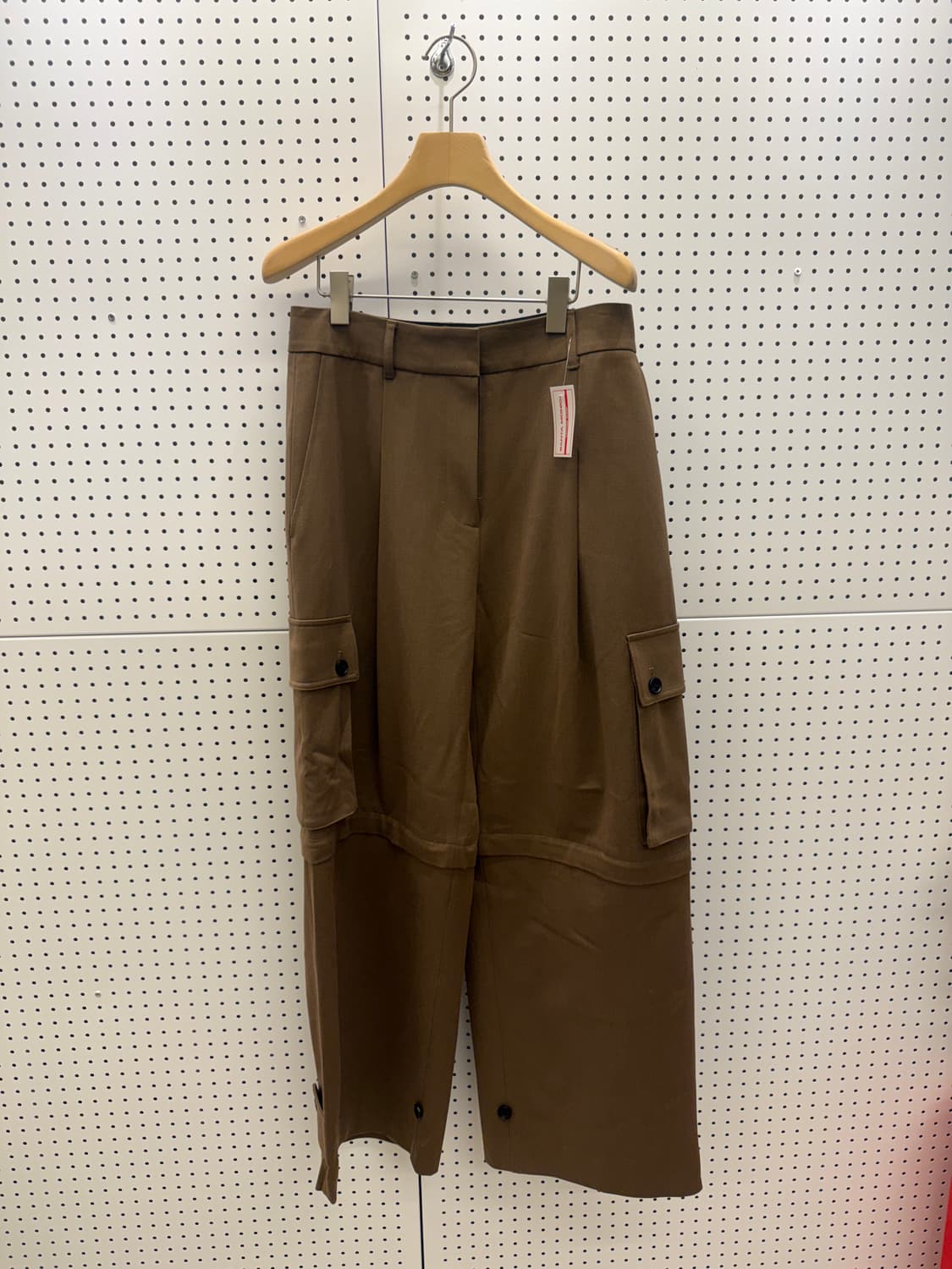 Drae 스냅 카고 컨버터블 브라운 팬츠 U667 상품이미지3