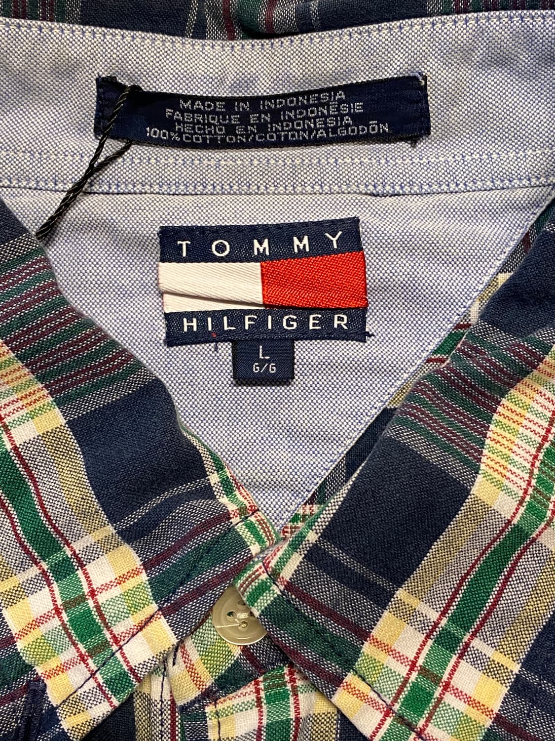 타미 체크 셔츠 (Man XL) AA0991 상품이미지7