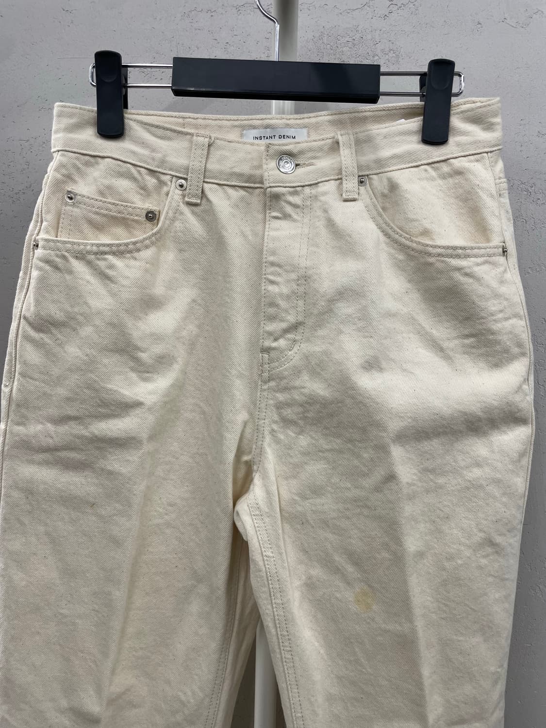 브랜디드 히시토모 캐주얼 크림진 데님 28 상품이미지3