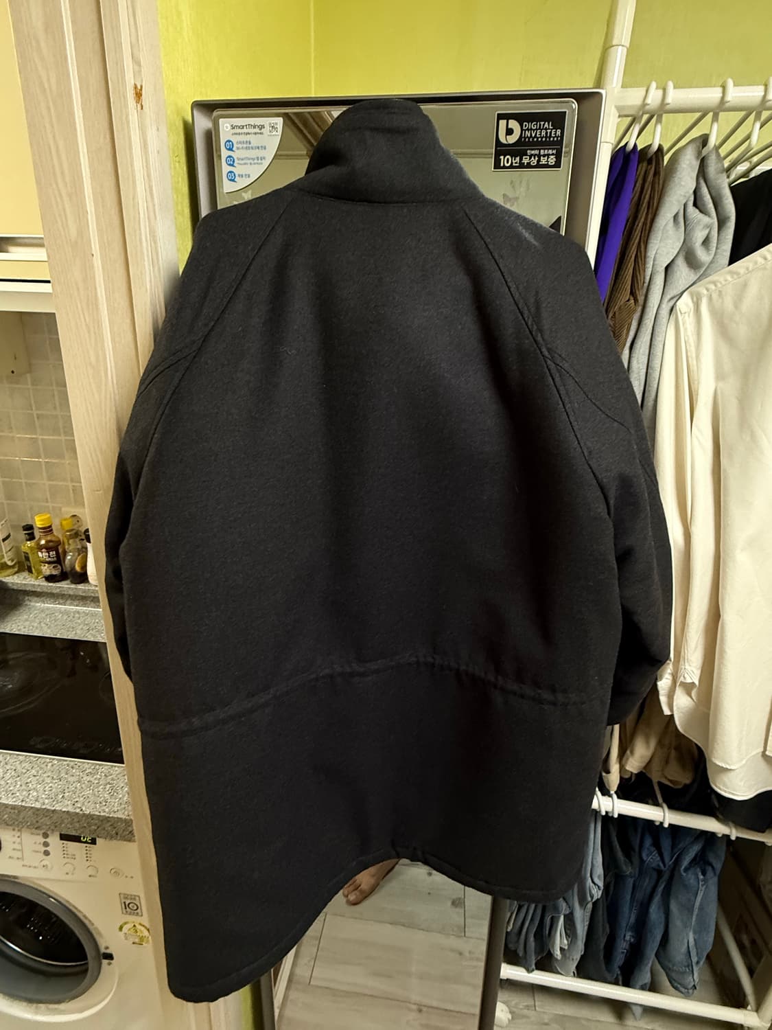 AURALEE 울 패디드 블루종 3 사이즈 상품이미지2