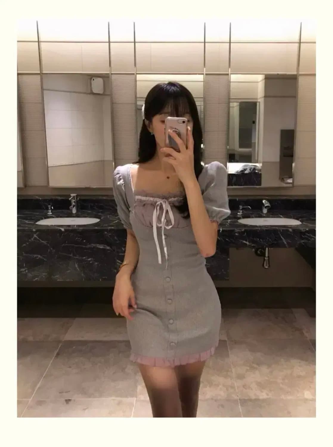 (새상품)클라우드이모션 페어리 빈티지 레이스 원피스 상품이미지1