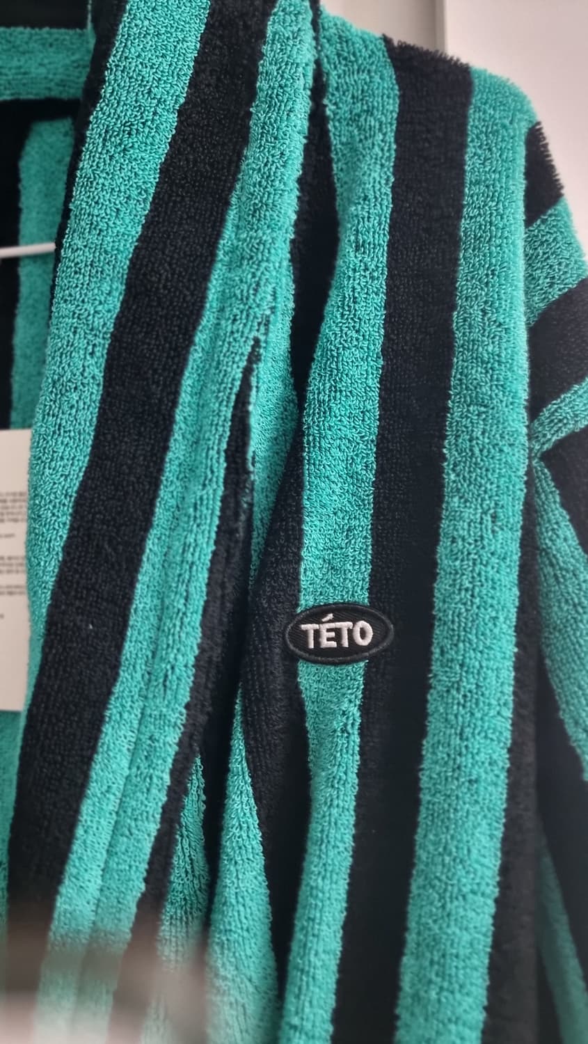 TETO 테토 스트라이프 수피마 코튼 로브 상품이미지7