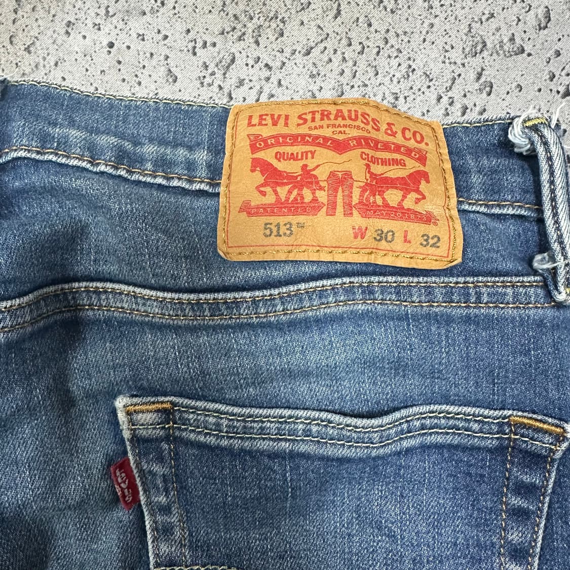 ✨ (바배) 리바이스 513 일자 데님 팬츠  상품이미지3