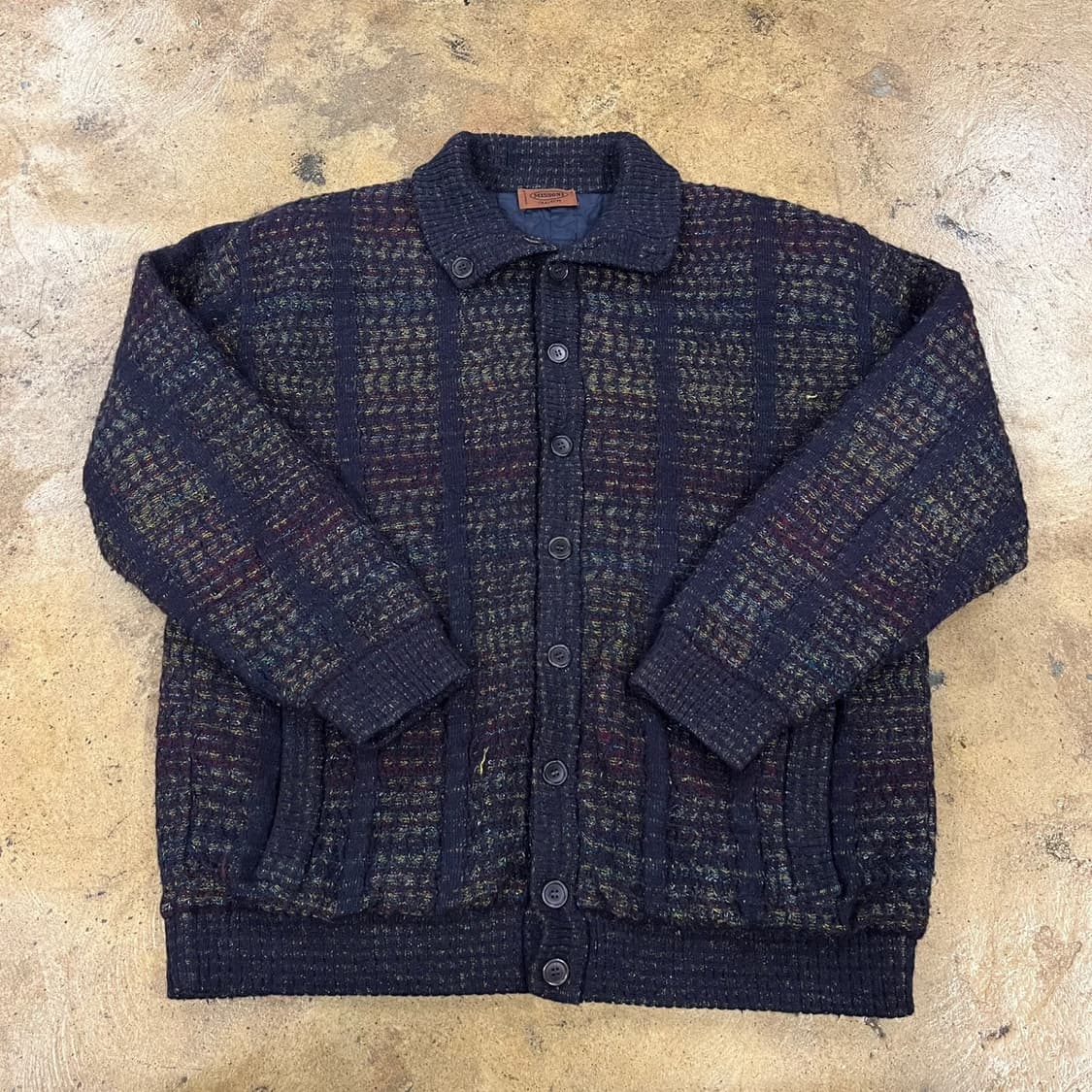 [정품/XL] 미쏘니 패턴 니트 가디건 b18 상품이미지2