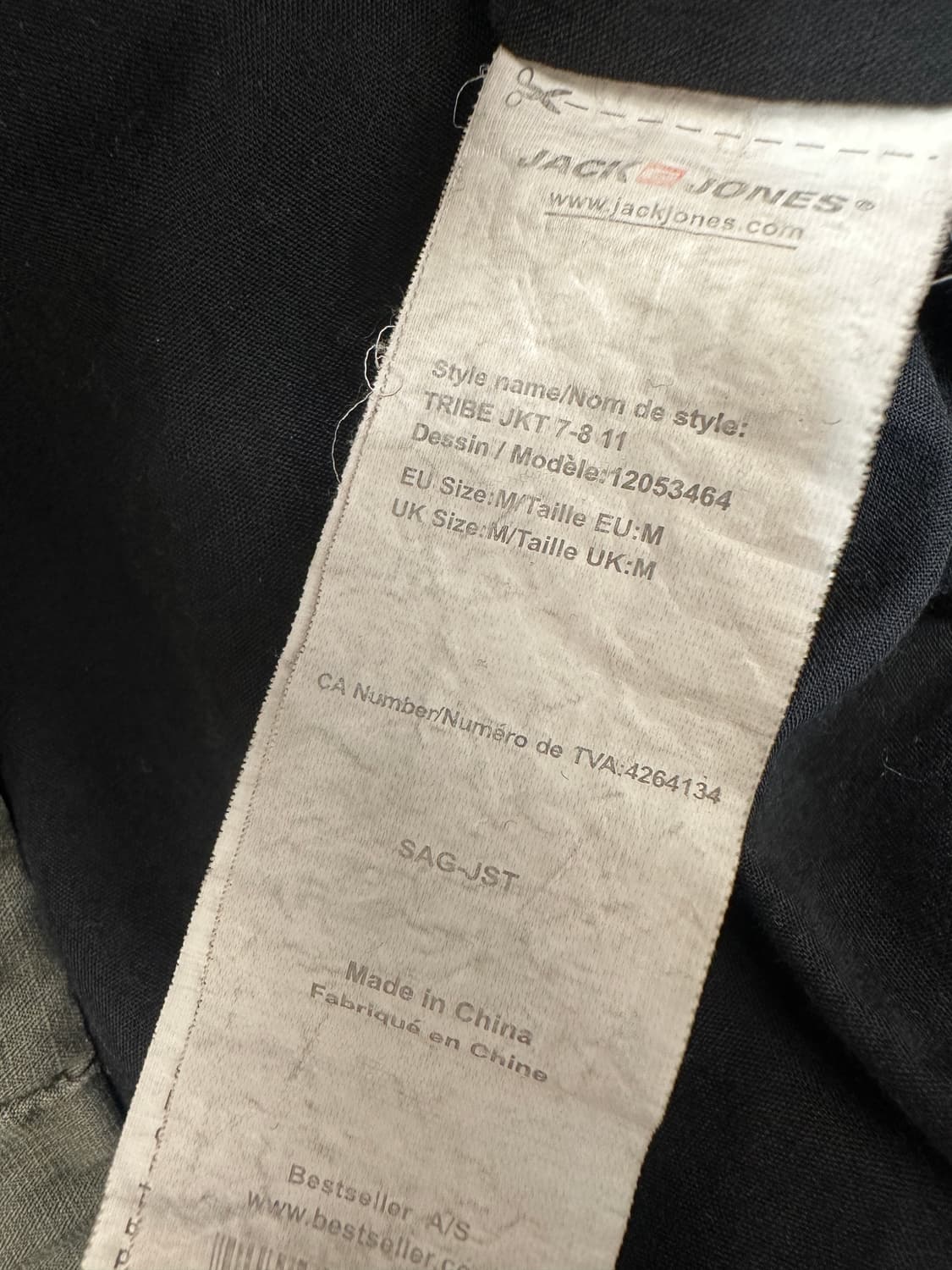 잭앤존스 야상 M사이즈 카키색 상품이미지7