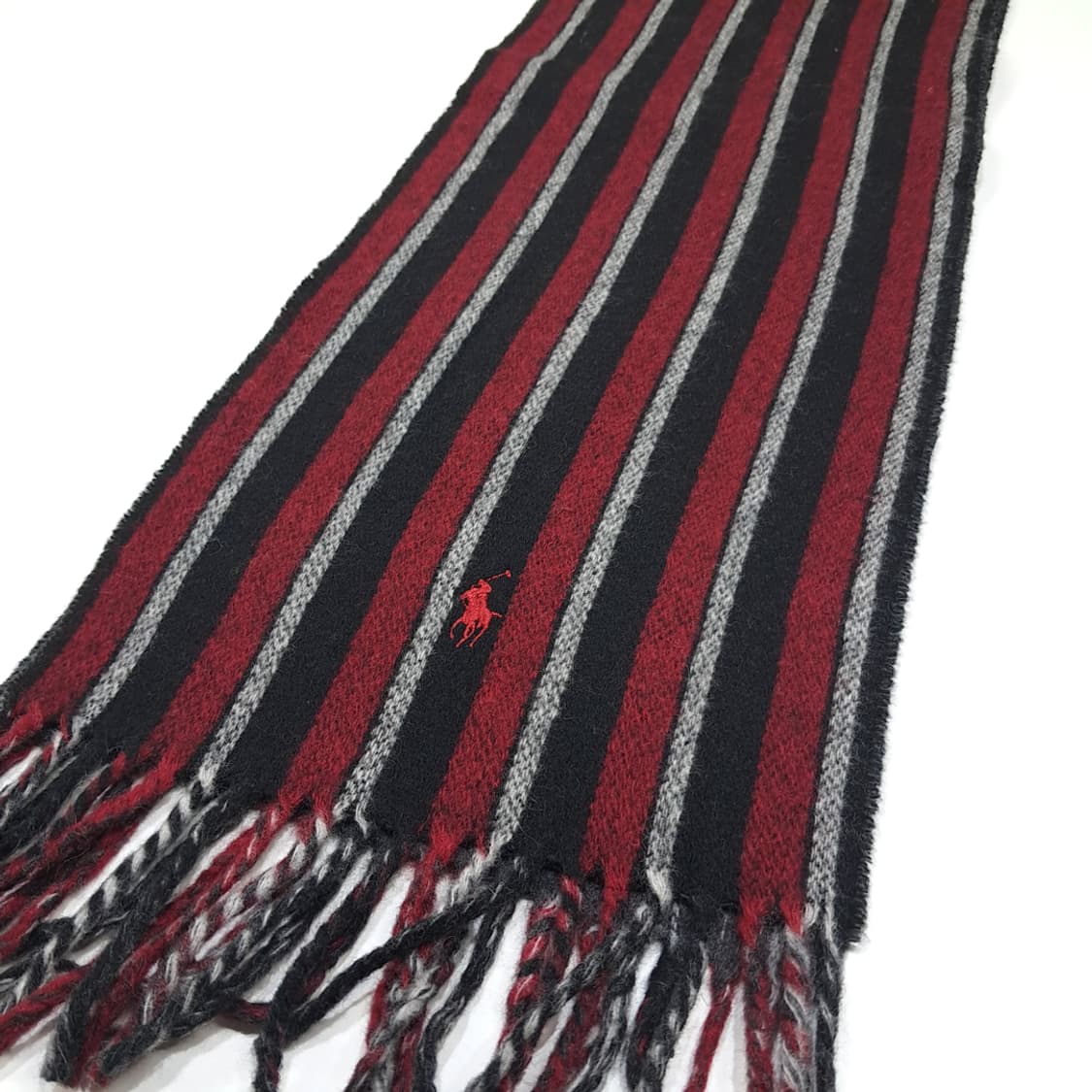 MX458 폴로 클래식 프레피 스트라이프 머플러 목도리 상품이미지3